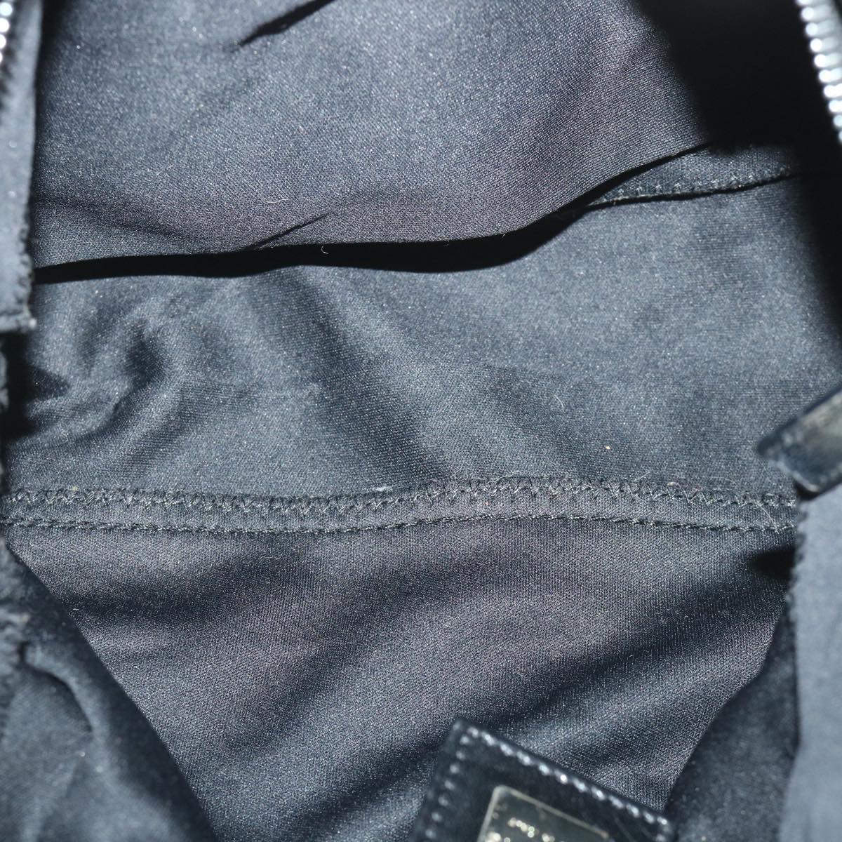 FENDI Mamma Baguette Shoulder Bag Nylon Black 2321 26566 009 ep1885