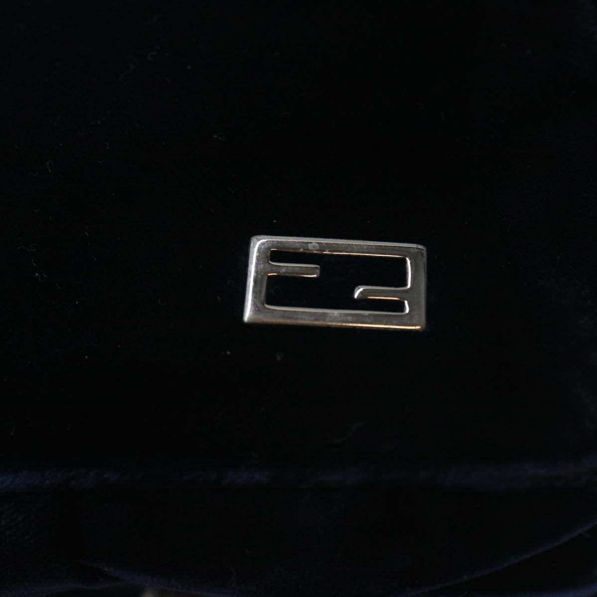 FENDI Hand Bag Velor Navy 2308 26580 089 ep1889