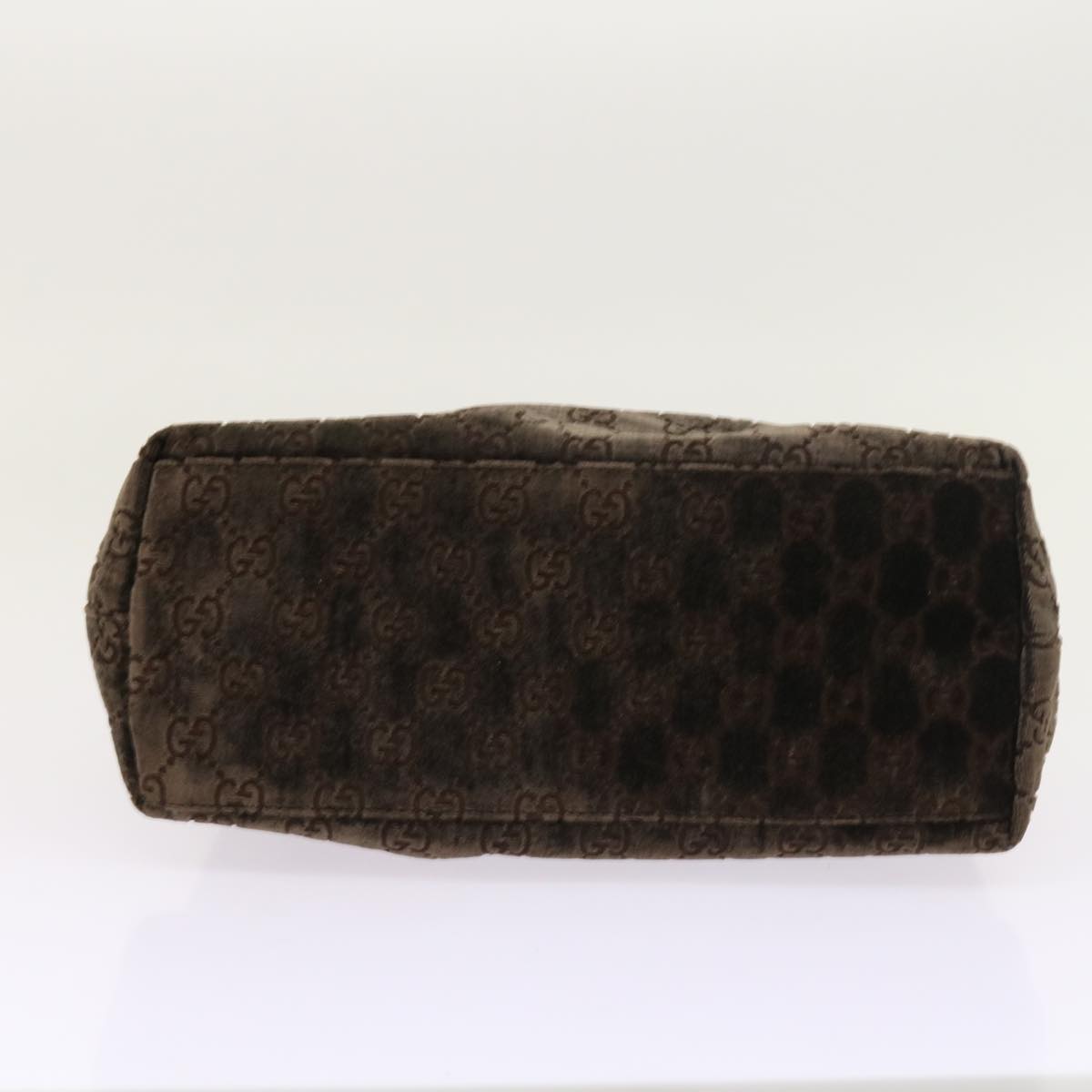 GUCCI Shoulder Bag Velor Brown 001 2123 1943 ep1890