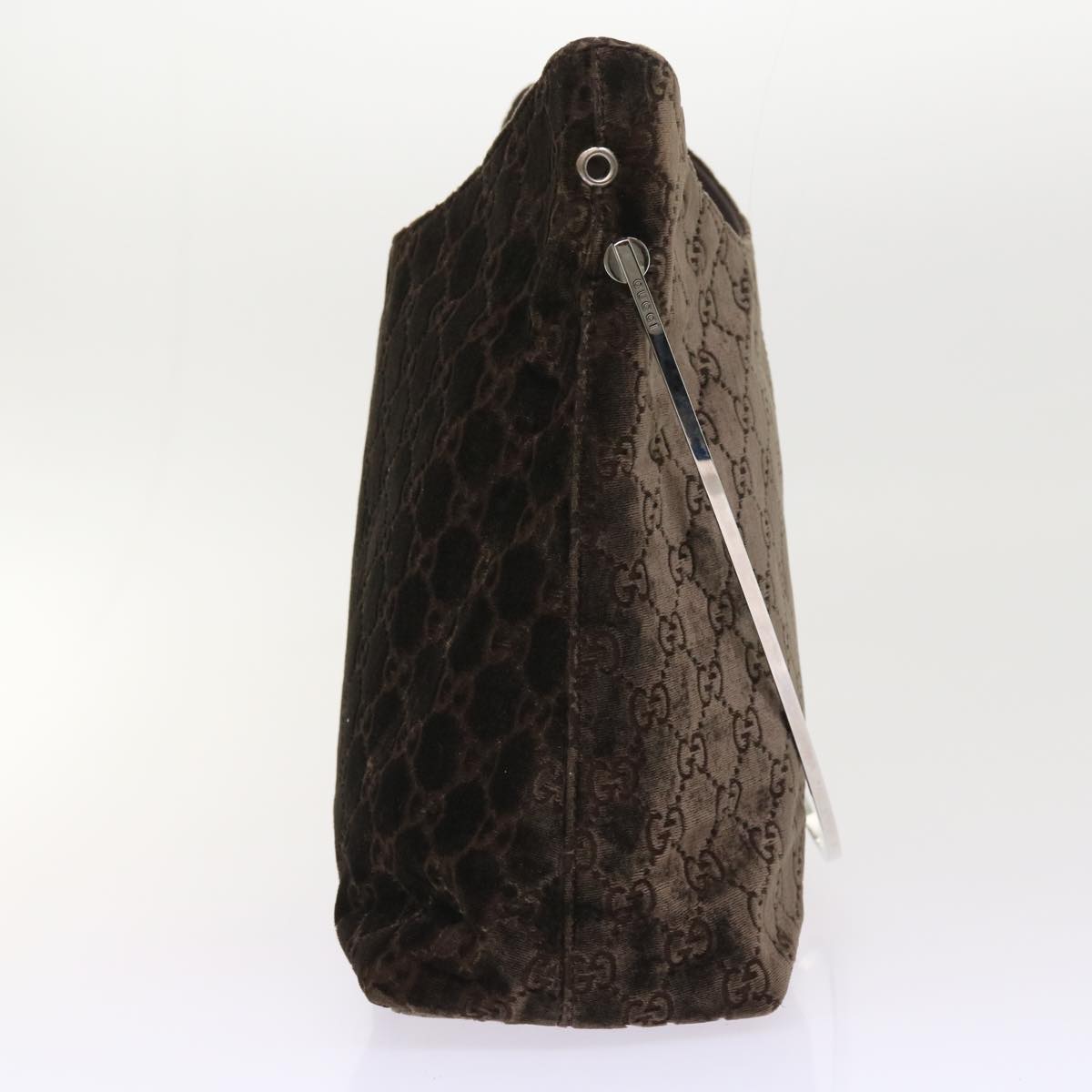 GUCCI Shoulder Bag Velor Brown 001 2123 1943 ep1890