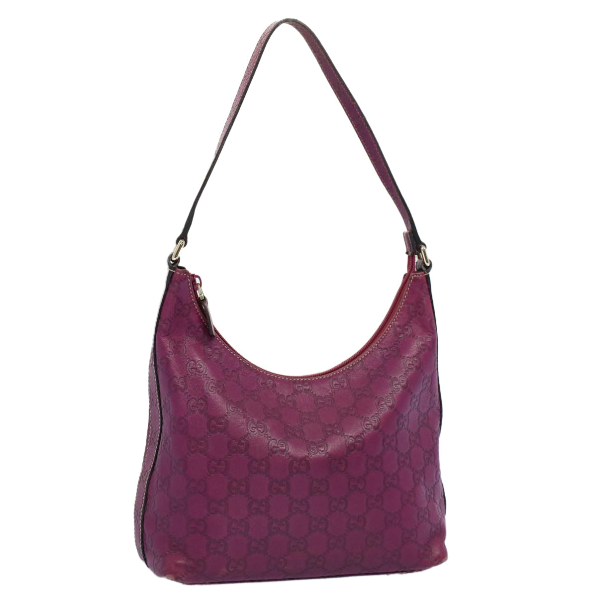 GUCCI GG Canvas Guccissima Shoulder Bag Purple 257282 ep1894
