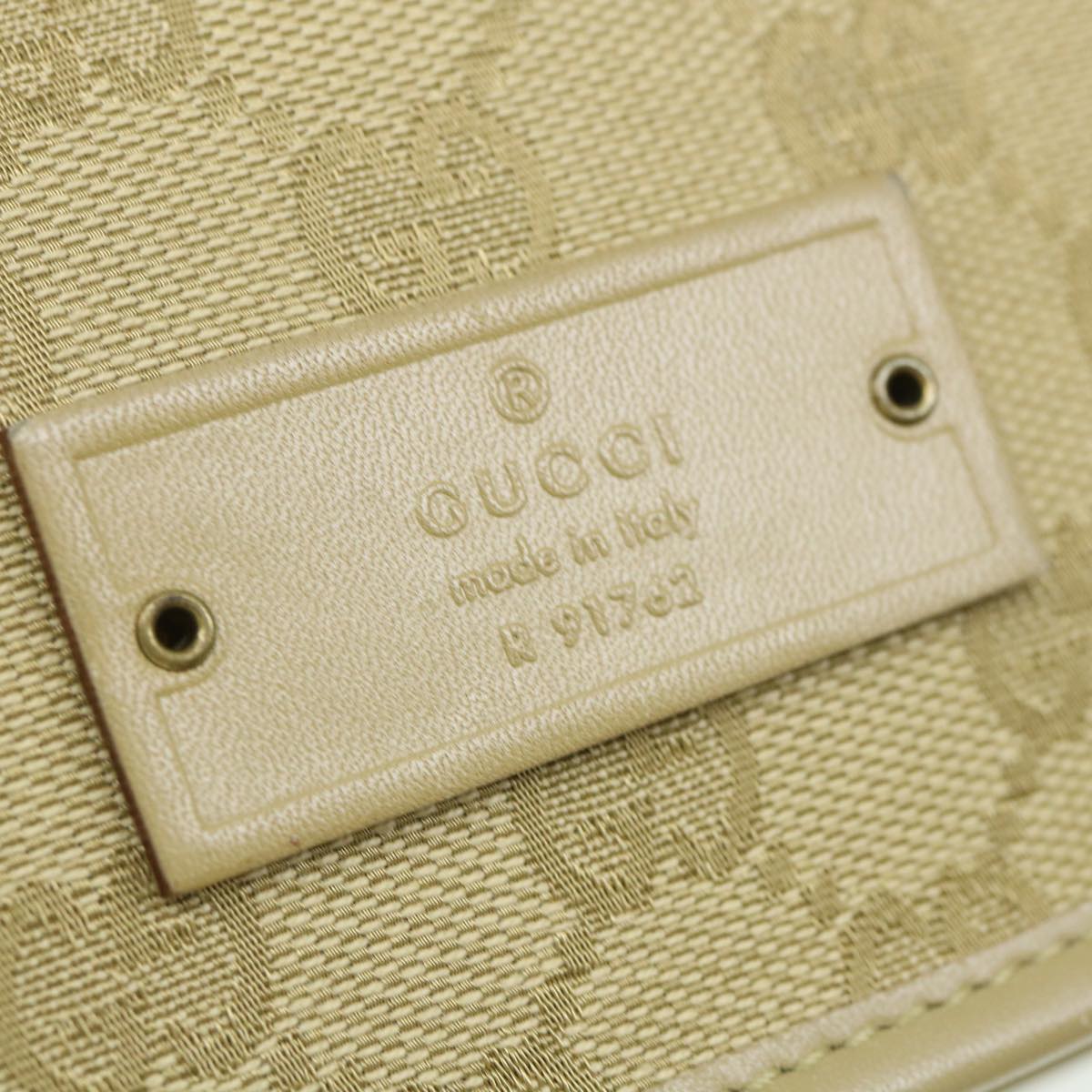 GUCCI GG Canvas Shoulder Bag Beige 91762 ep1900
