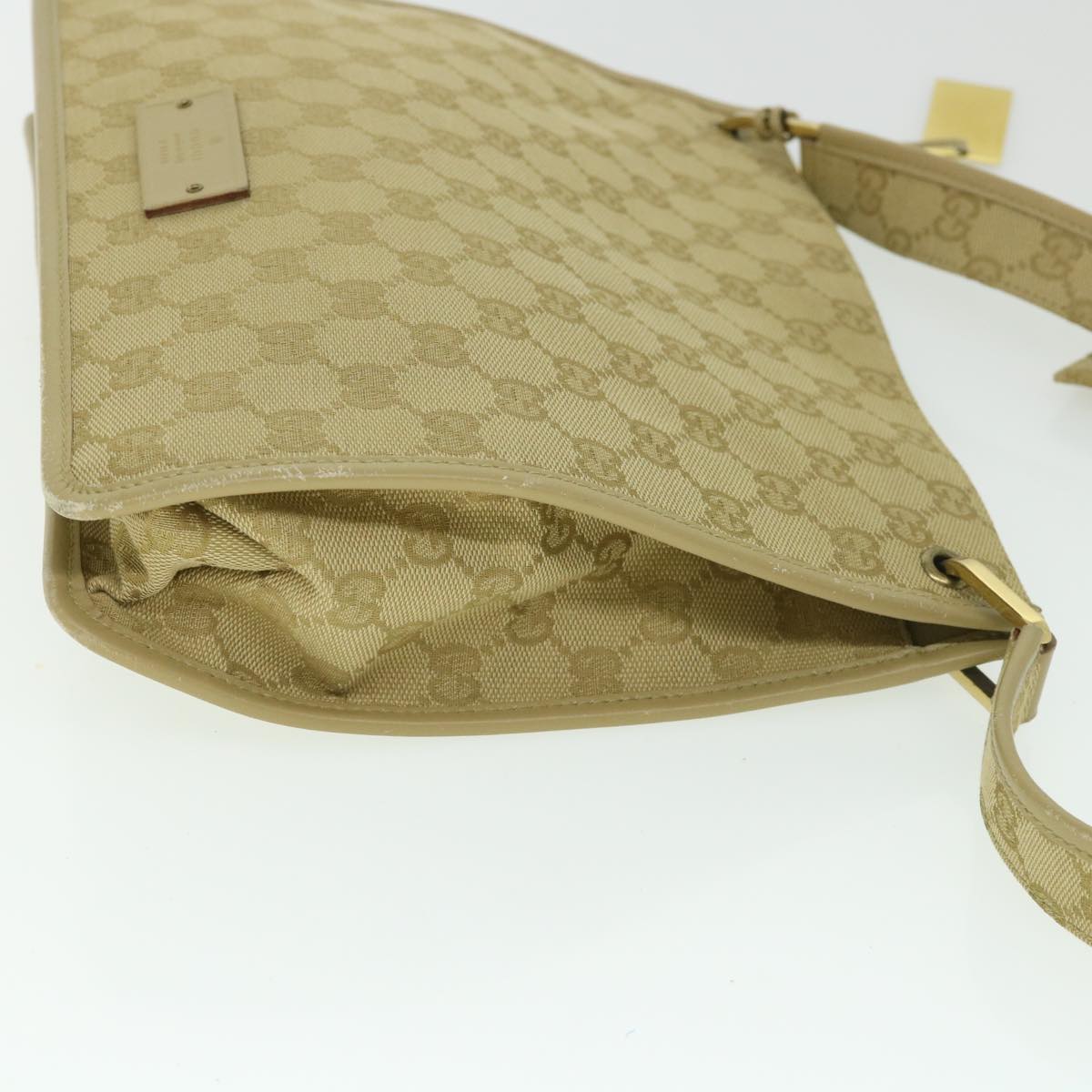 GUCCI GG Canvas Shoulder Bag Beige 91762 ep1900