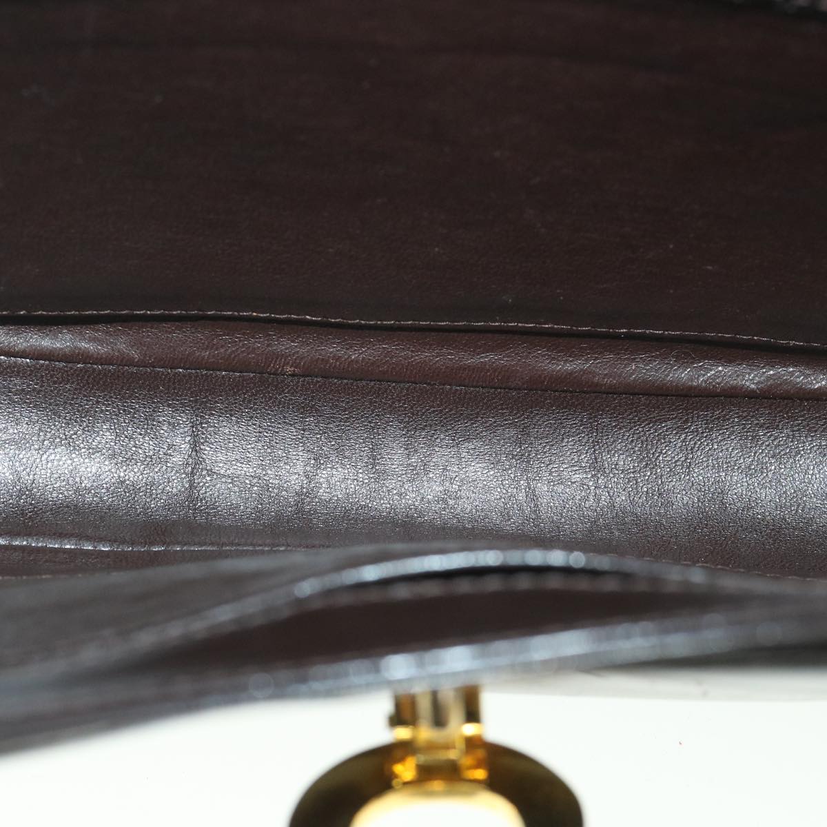 GUCCI Shoulder Bag Leather Brown ep1904