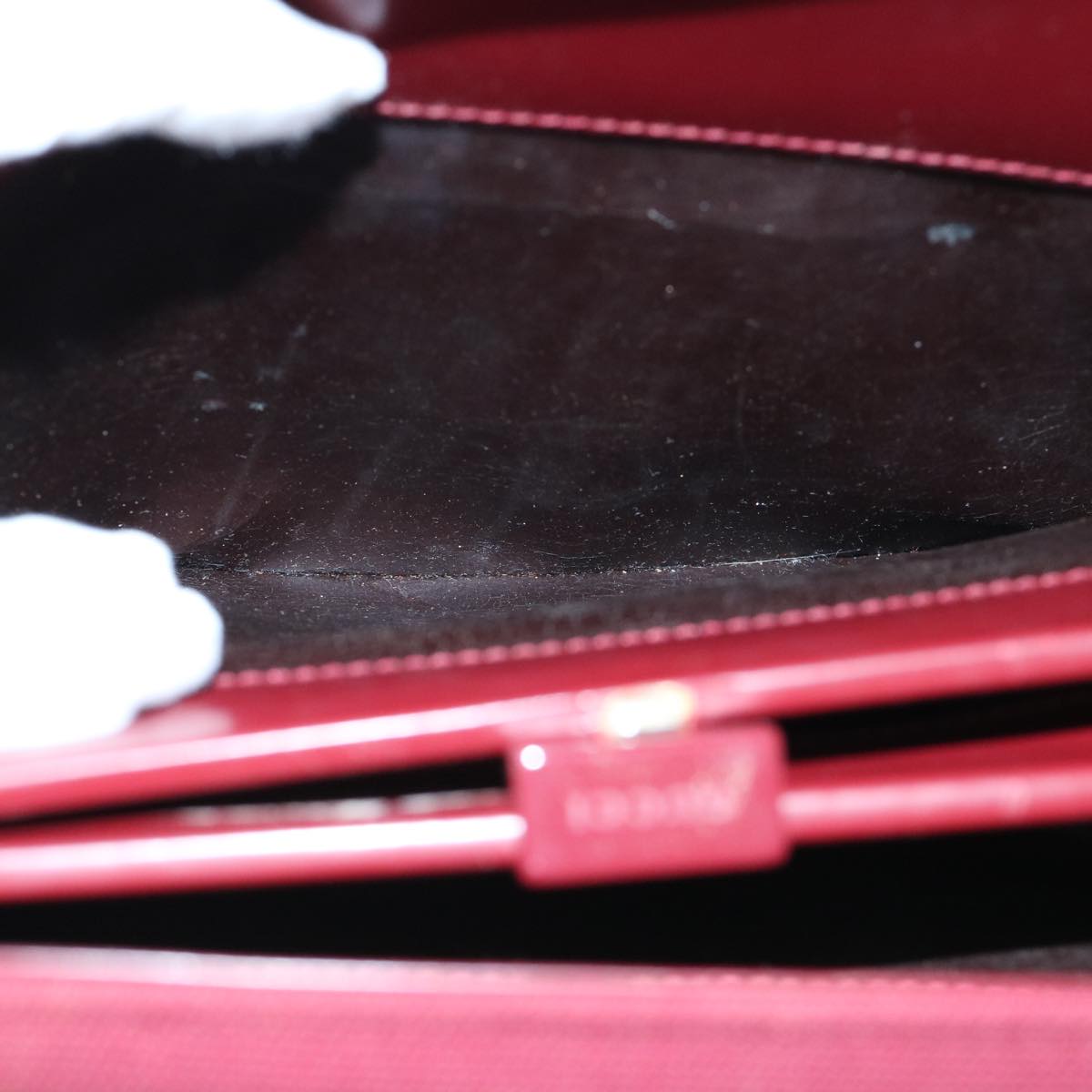 GUCCI Hand Bag Canvas Red ep2504