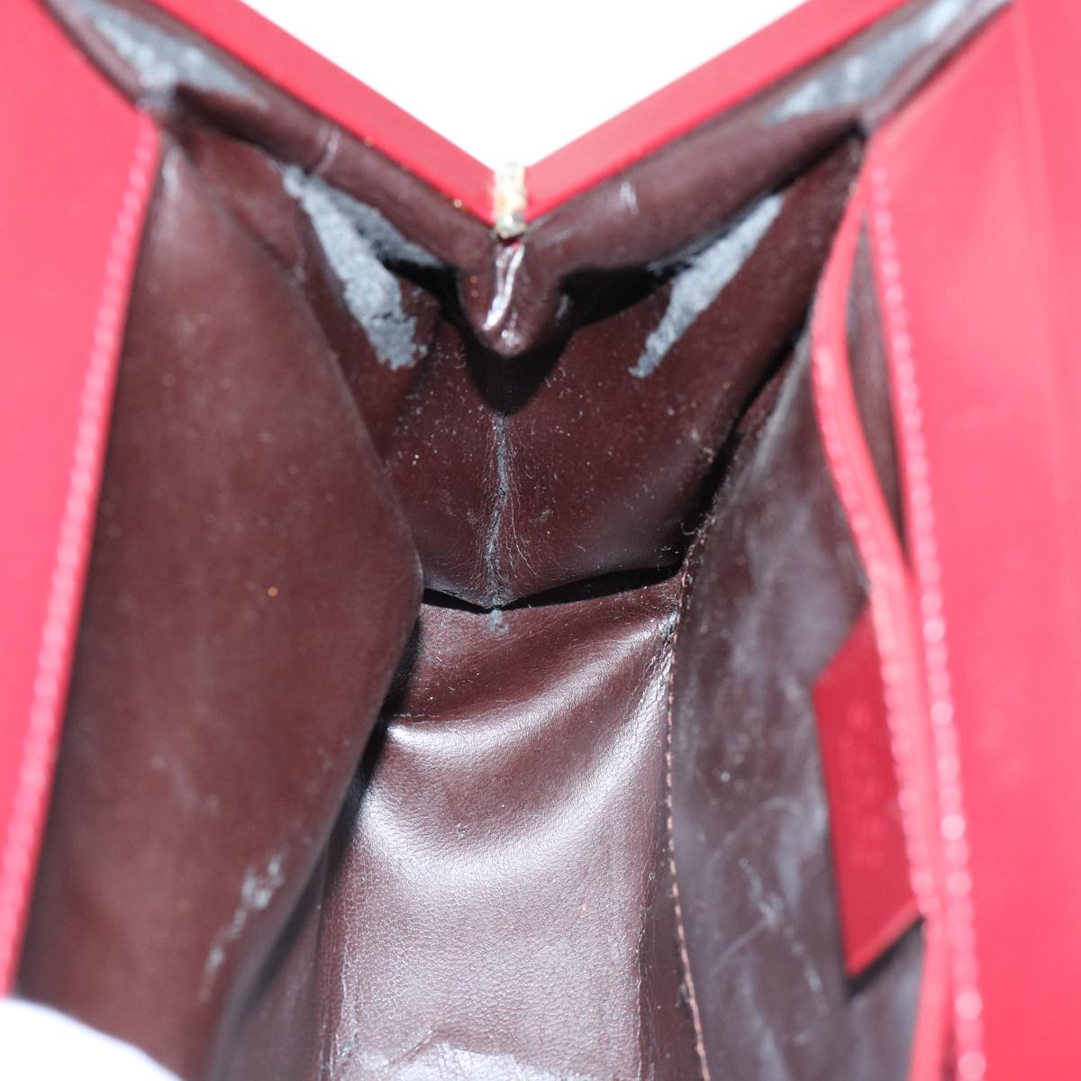 GUCCI Hand Bag Canvas Red ep2504