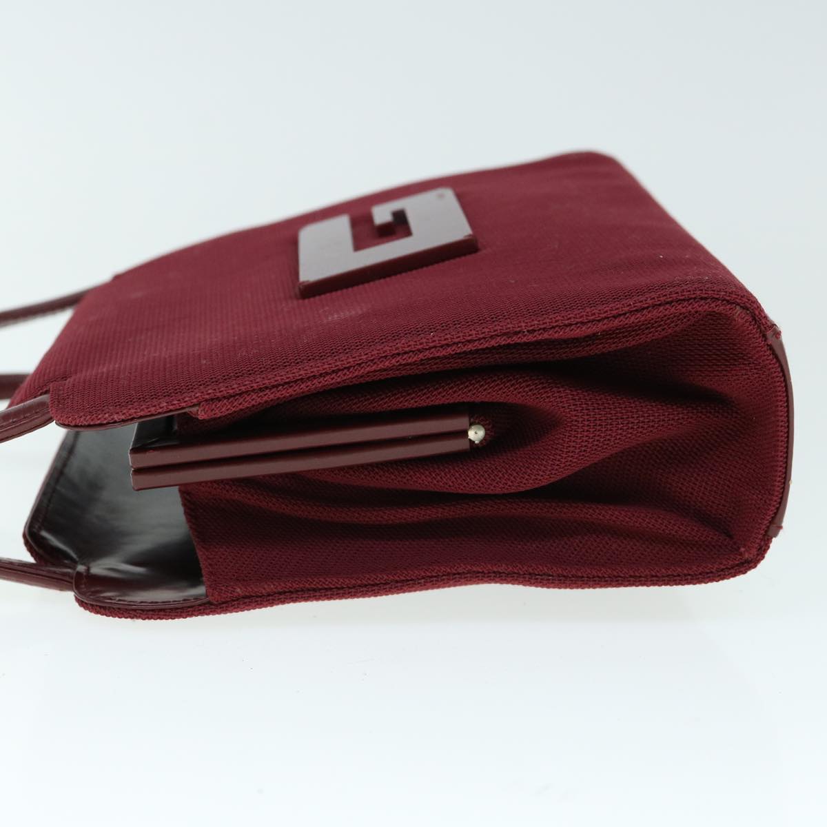GUCCI Hand Bag Canvas Red ep2504