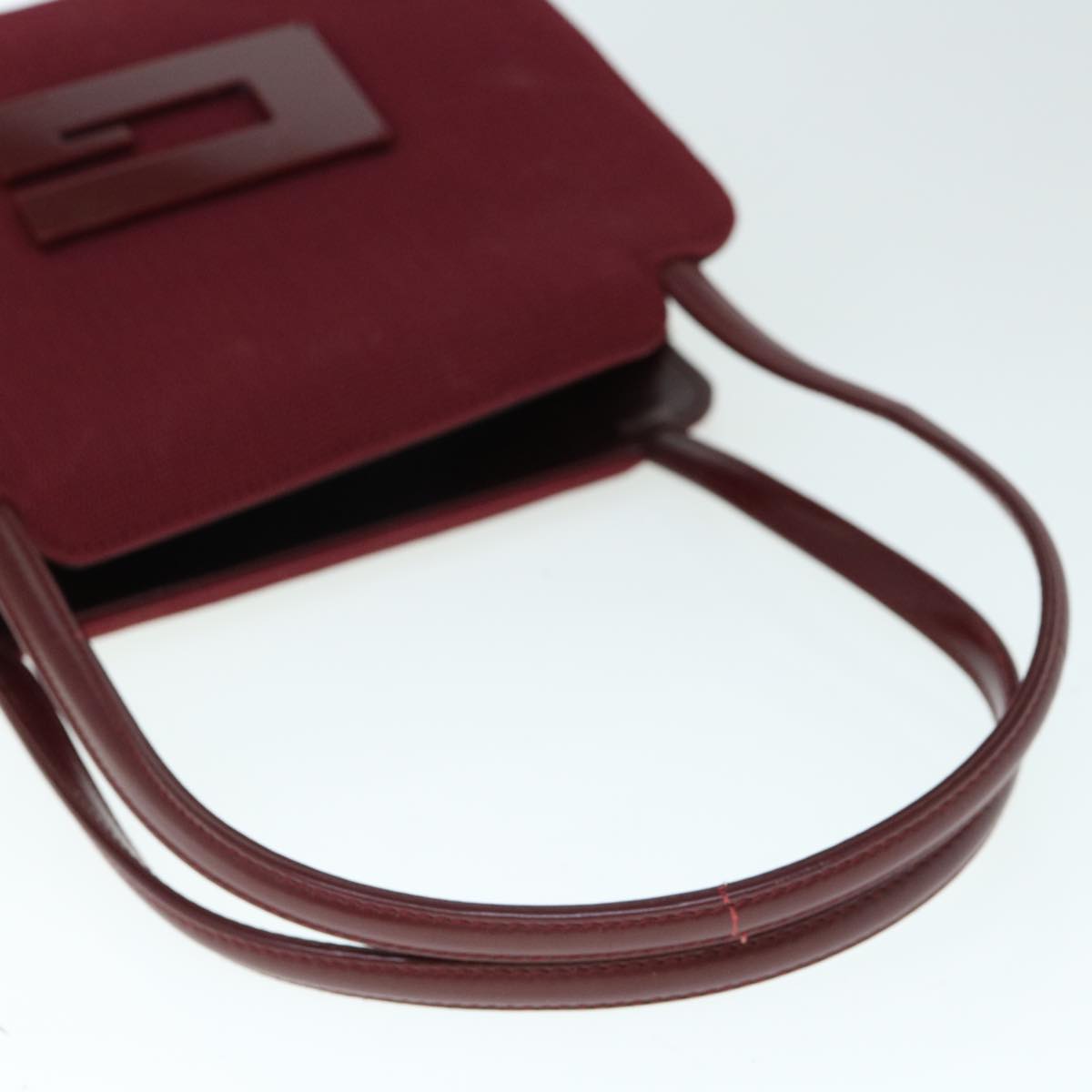 GUCCI Hand Bag Canvas Red ep2504