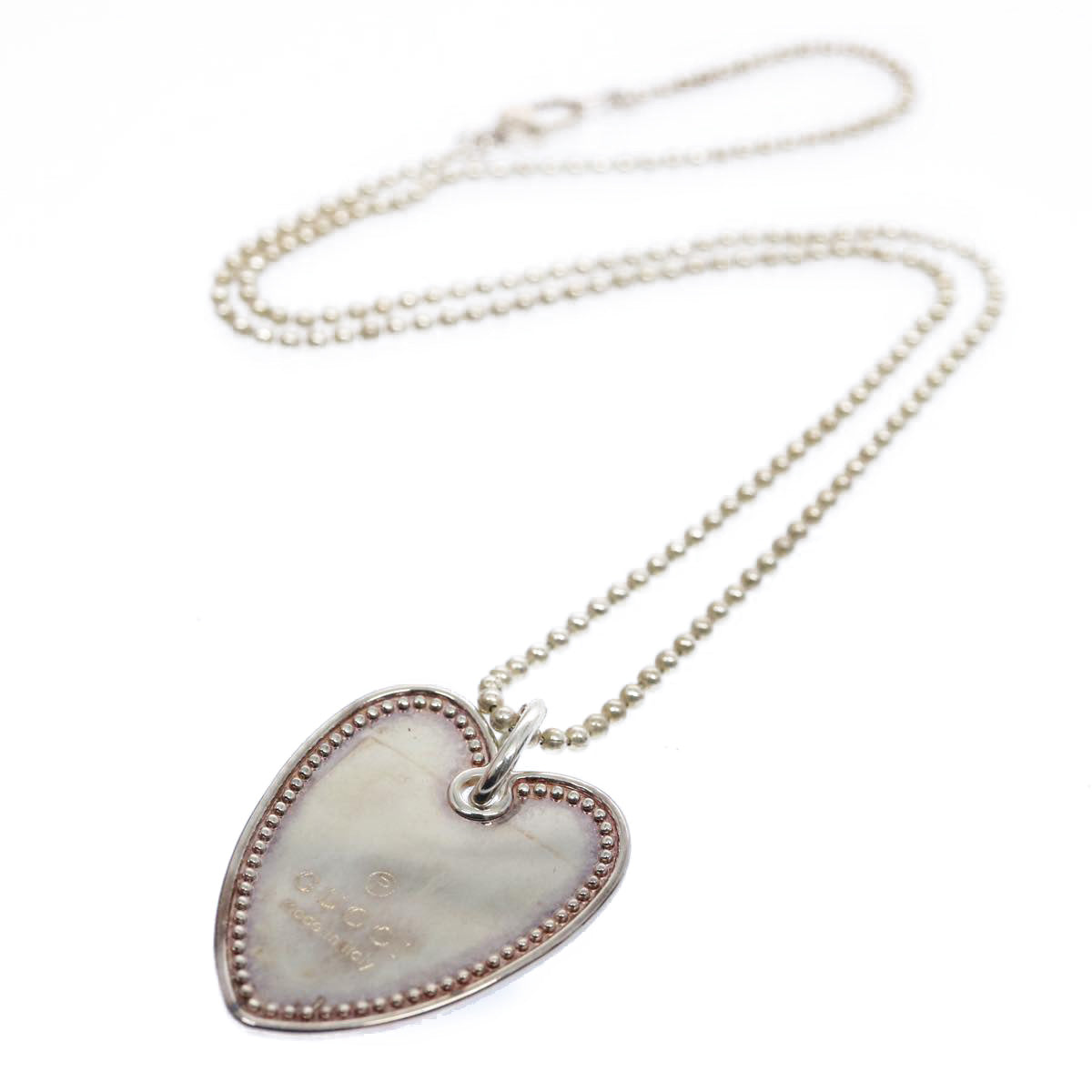 GUCCI Necklace Silver ep2557