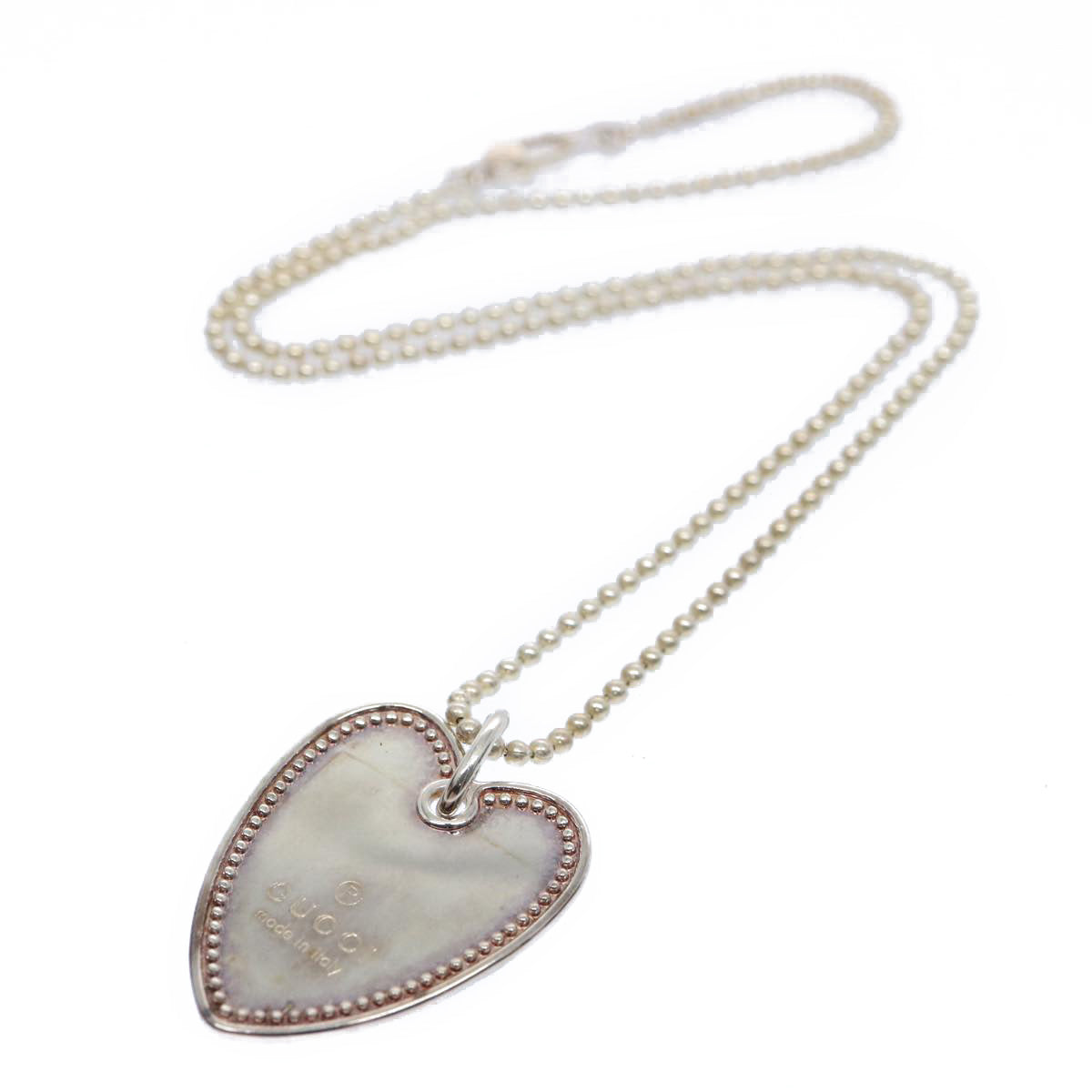 GUCCI Necklace Silver ep2557