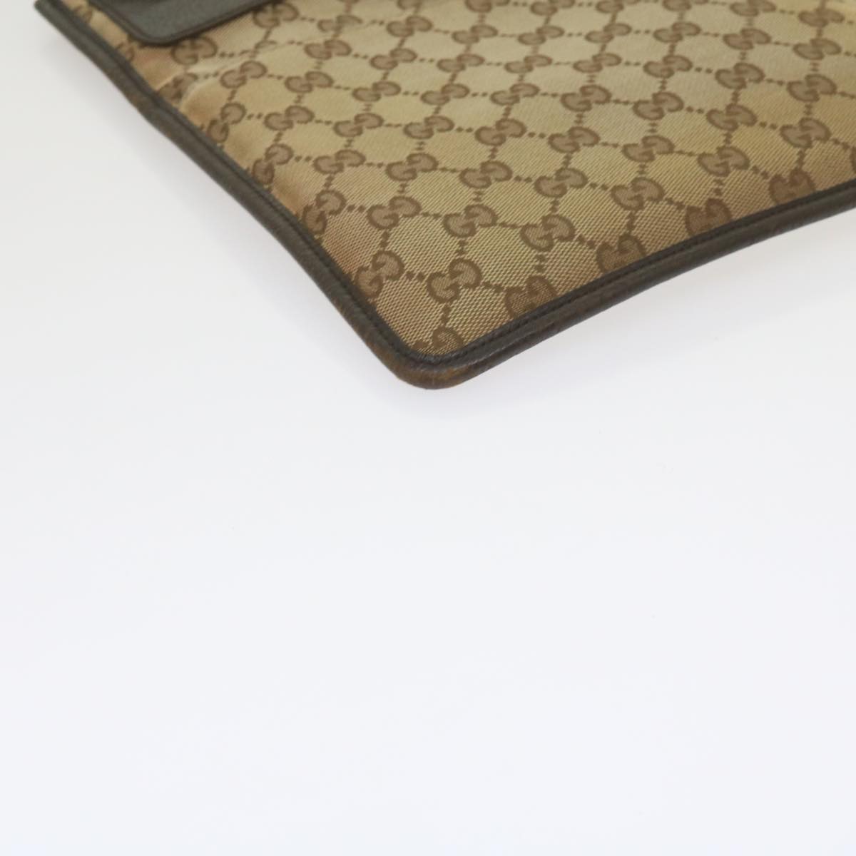 GUCCI GG Canvas Web Sherry Line Shoulder Bag Beige Red Green 27639 ep2613