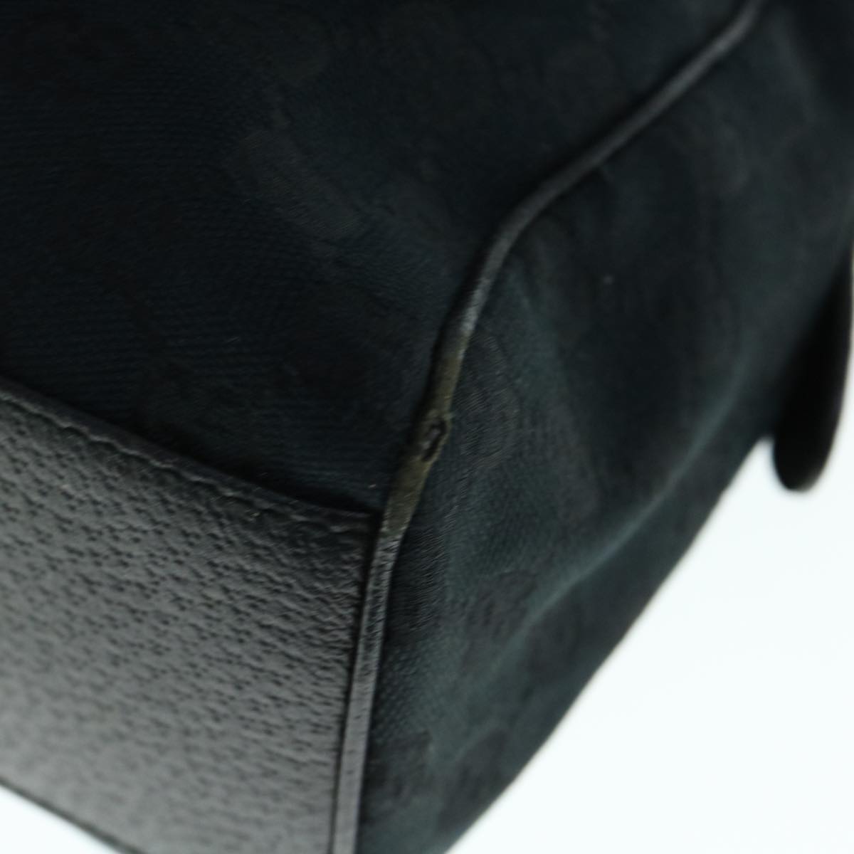 GUCCI GG Canvas Shoulder Bag Black 152457 ep2686
