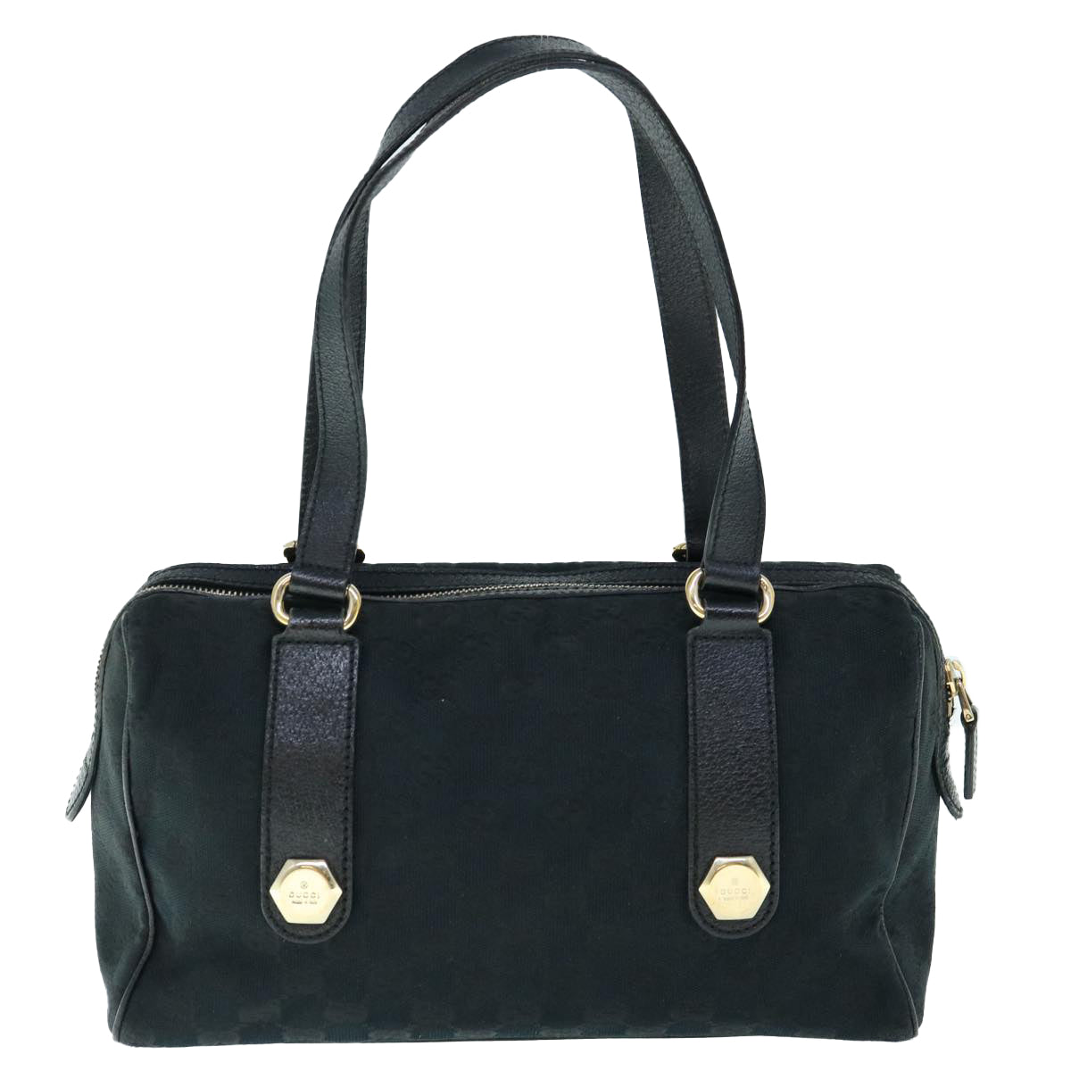 GUCCI GG Canvas Shoulder Bag Black 152457 ep2686