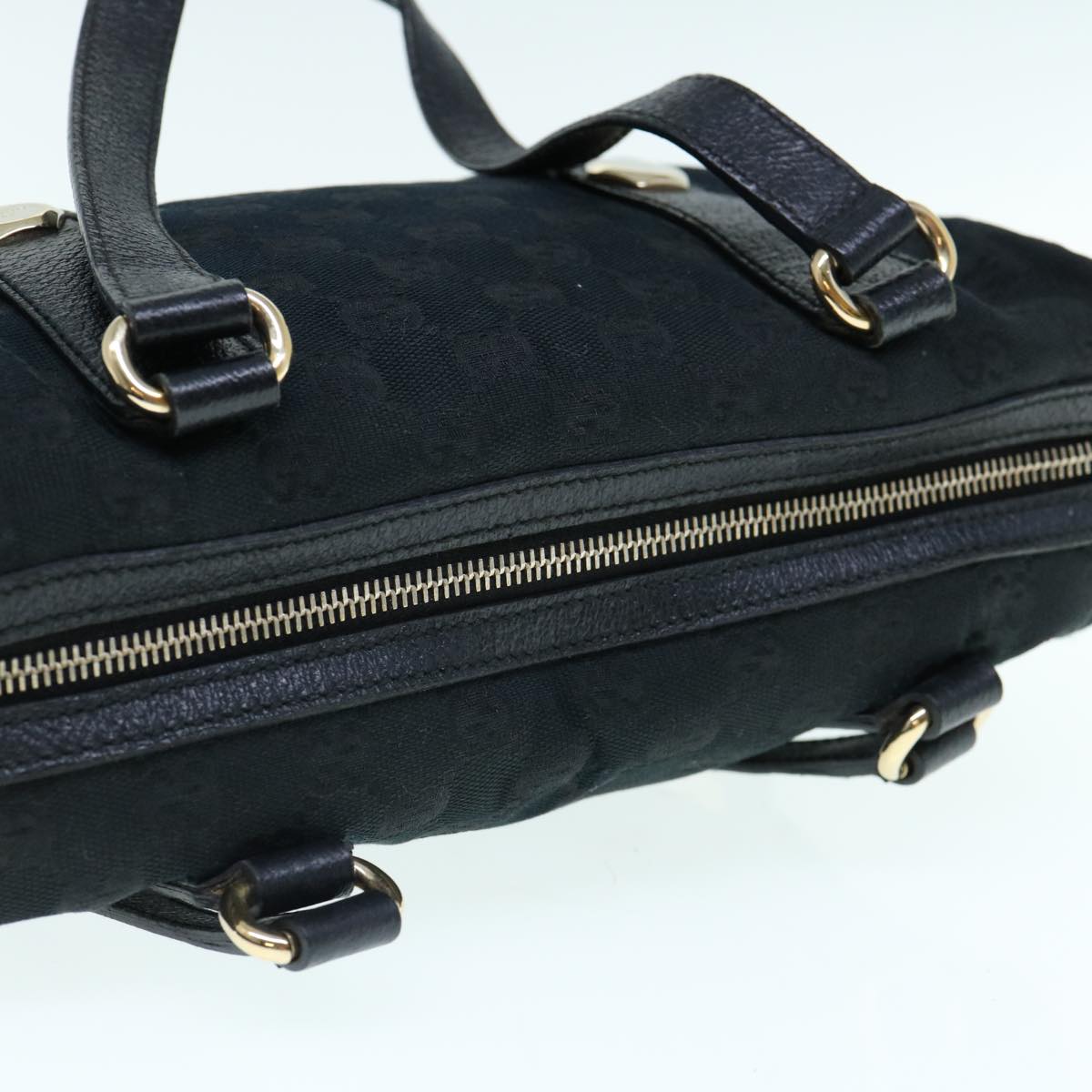 GUCCI GG Canvas Shoulder Bag Black 152457 ep2686
