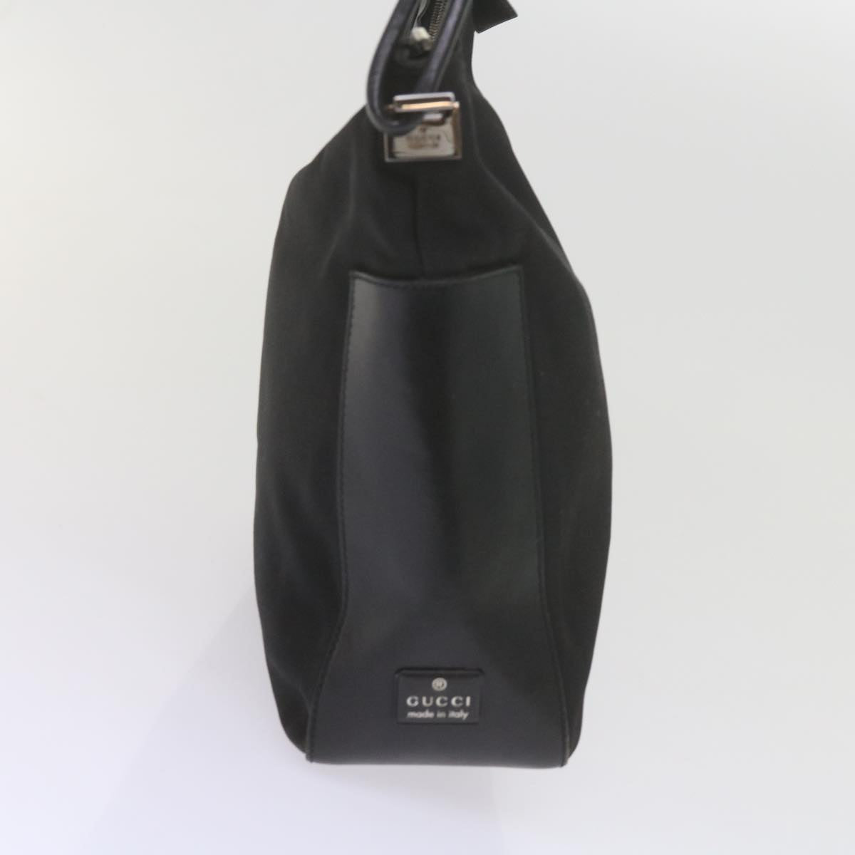 GUCCI Shoulder Bag Nylon Leather Black 001 3766 ep2690