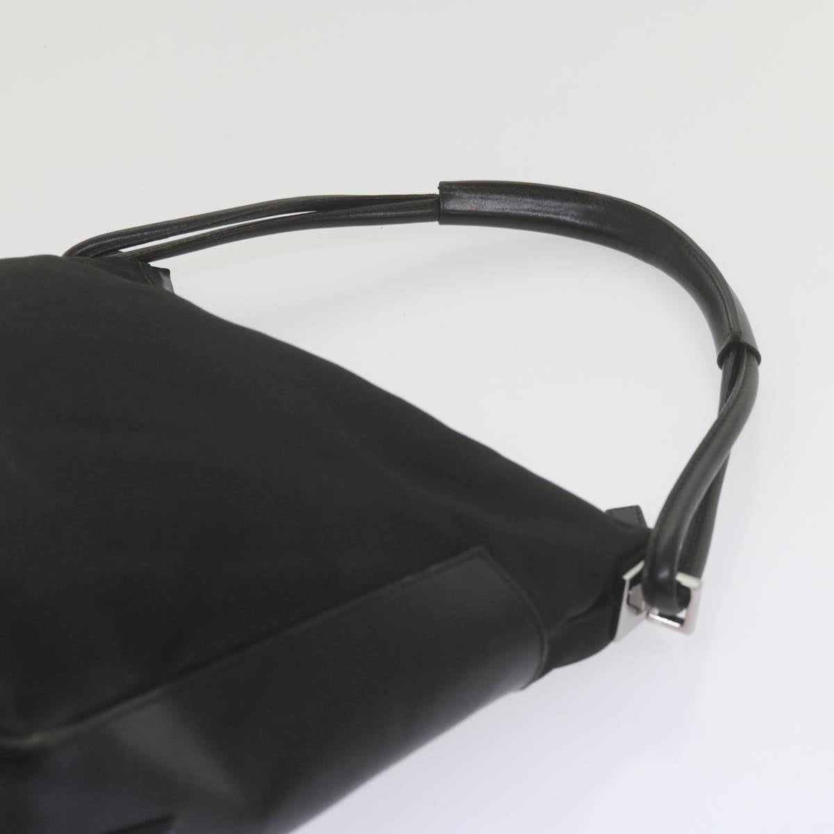 GUCCI Shoulder Bag Nylon Leather Black 001 3766 ep2690