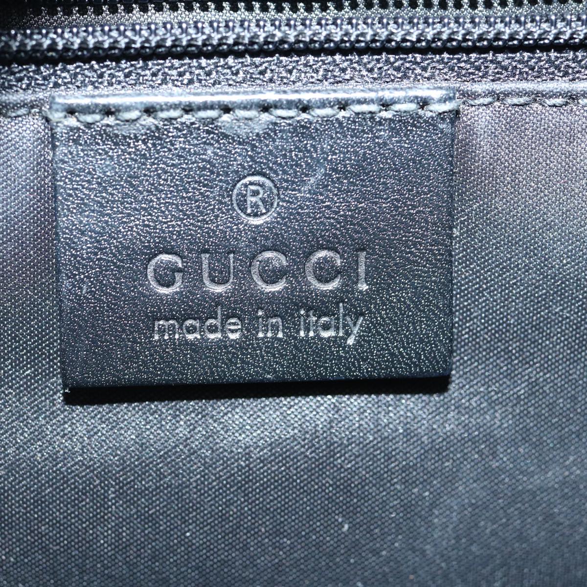 GUCCI Jackie Hand Bag Canvas Black 002 1065 ep2698