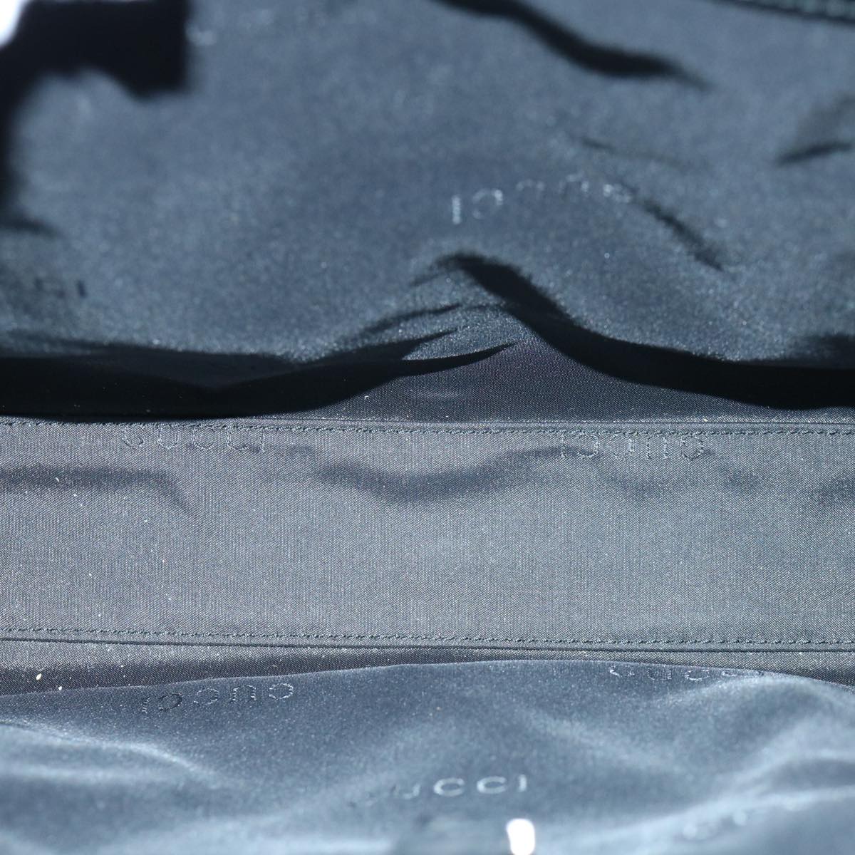 GUCCI Jackie Hand Bag Canvas Black 002 1065 ep2698