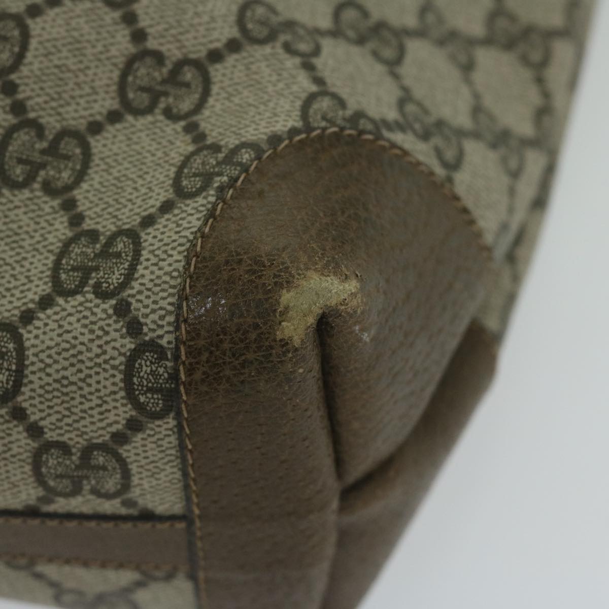 GUCCI GG Supreme Web Sherry Line Tote Bag Beige Red Green 001 20 312 ep2718