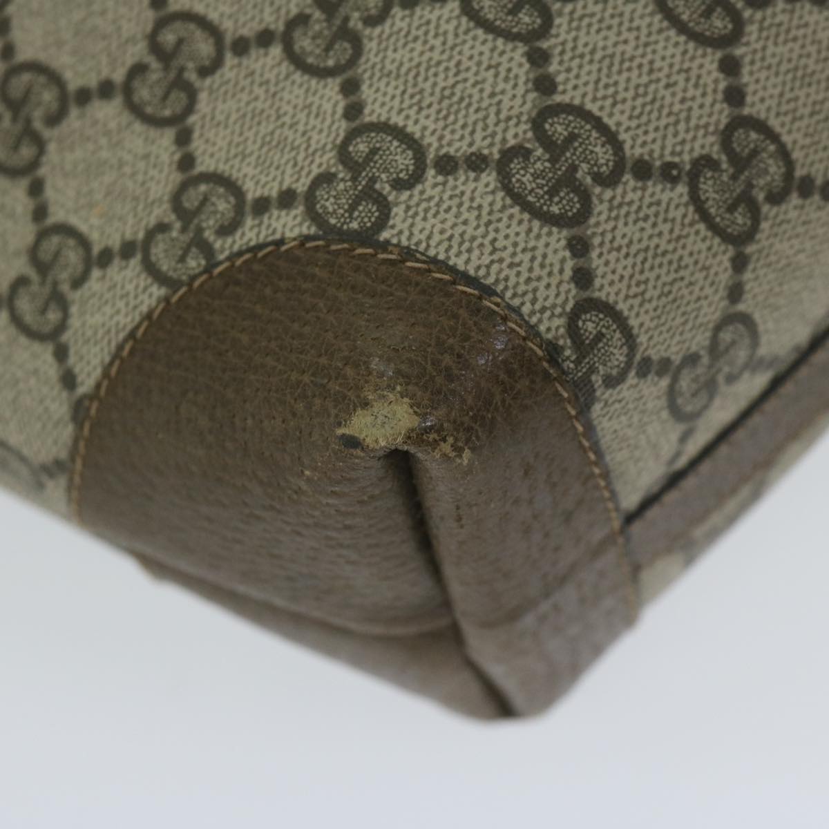 GUCCI GG Supreme Web Sherry Line Tote Bag Beige Red Green 001 20 312 ep2718
