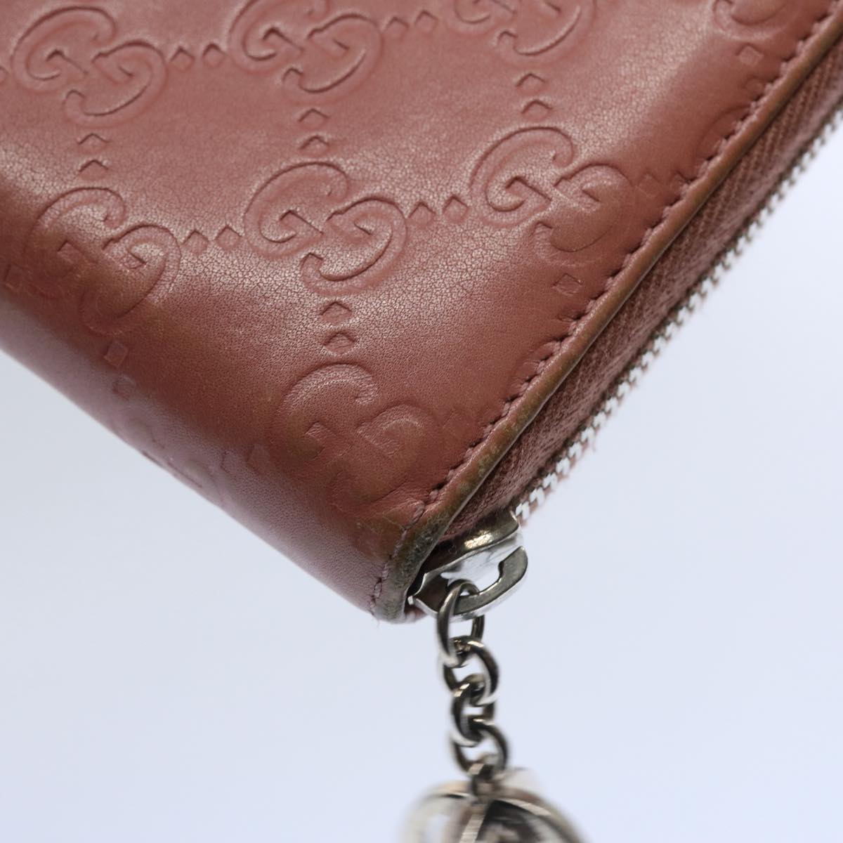 GUCCI GG Canvas Guccissima Long Wallet Pink 233025 ep2769