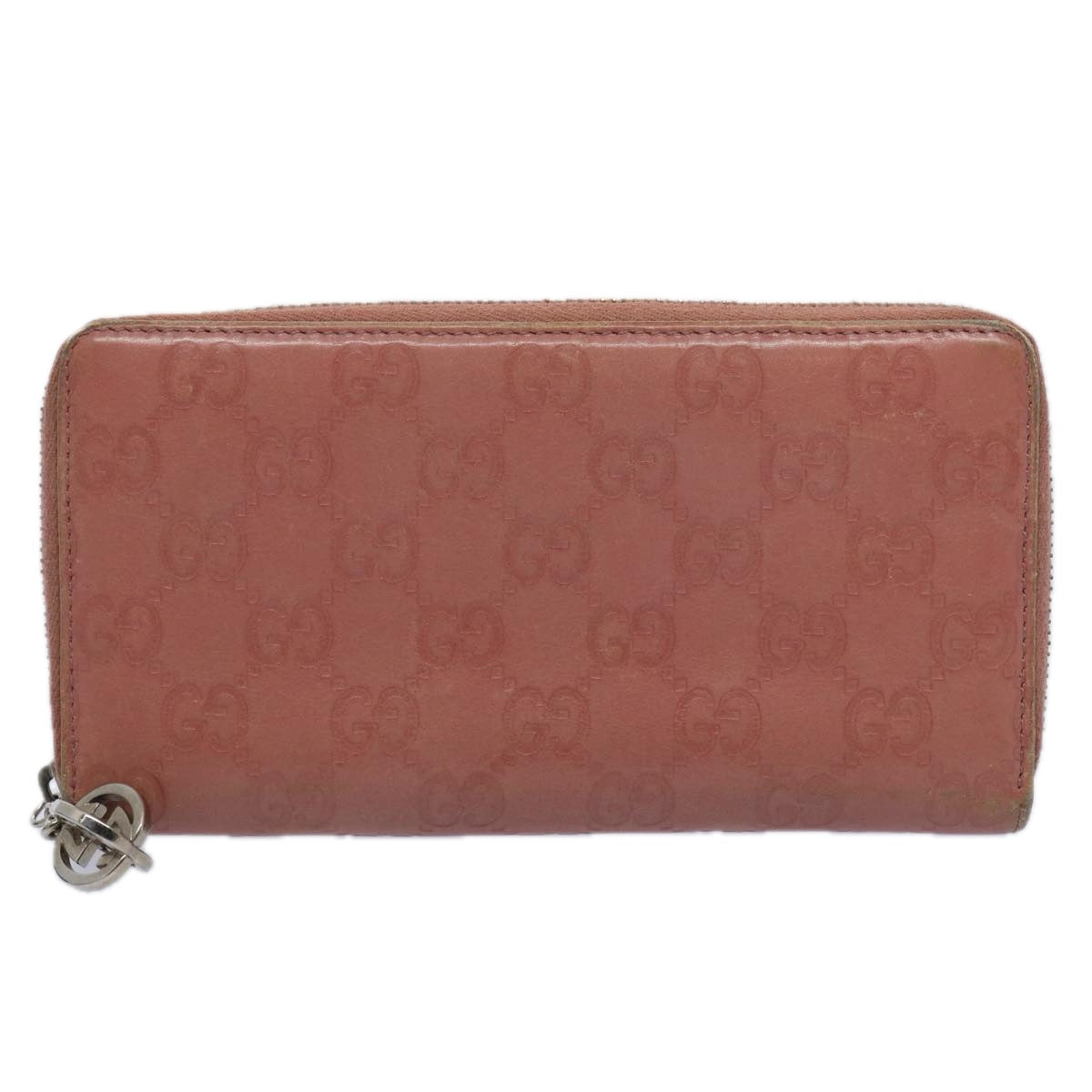 GUCCI GG Canvas Guccissima Long Wallet Pink 233025 ep2769