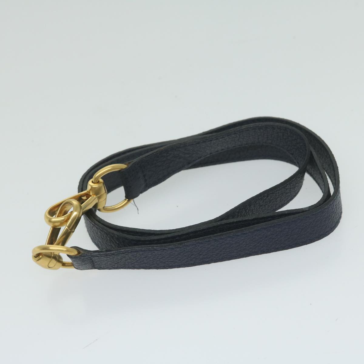 GUCCI Bamboo Hand Bag Suede 2way Navy 000 122 0316 ep2792