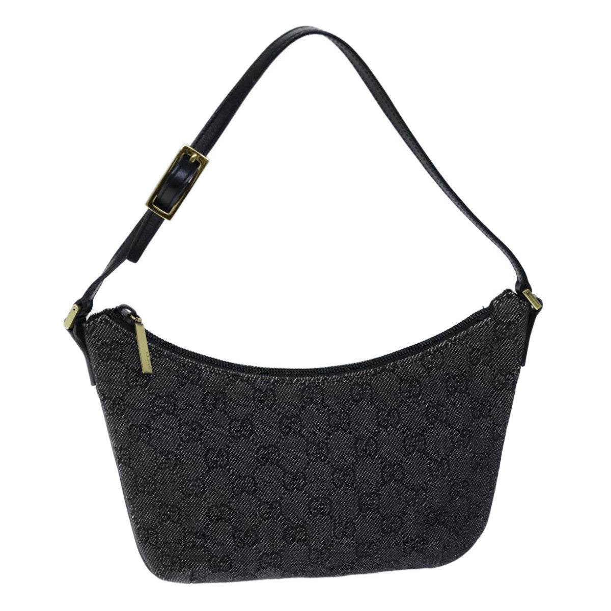 GUCCI GG Canvas Hand Bag Black ep3704