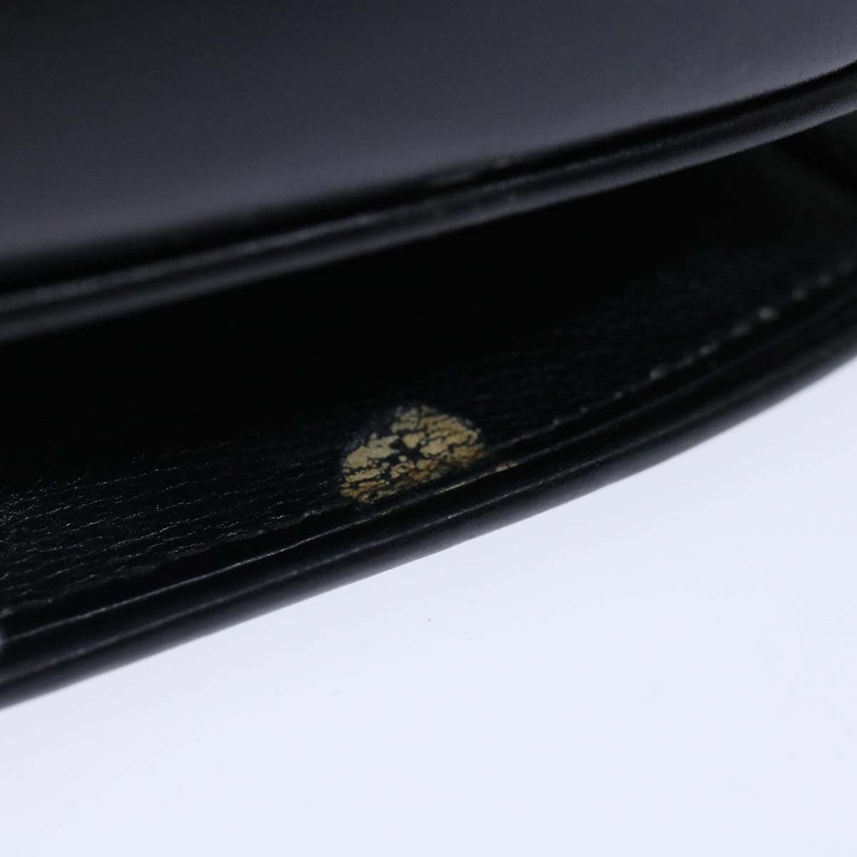 GUCCI Shoulder Bag Leather Black ep3958