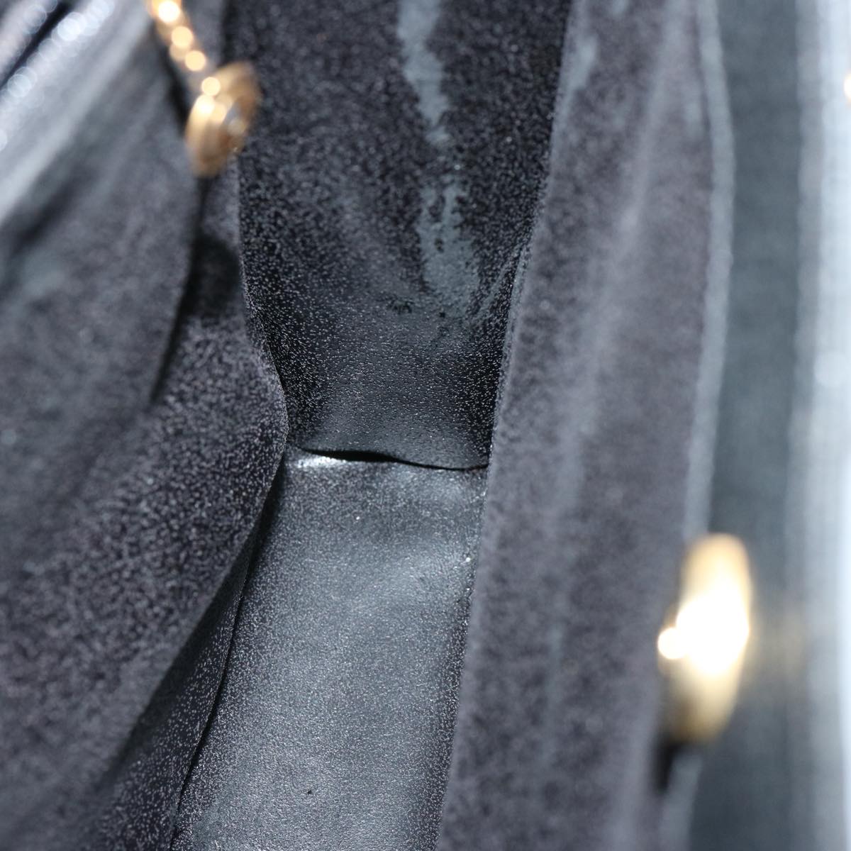GUCCI Bamboo Hand Bag Suede Black 002 1095 0260 ep4006