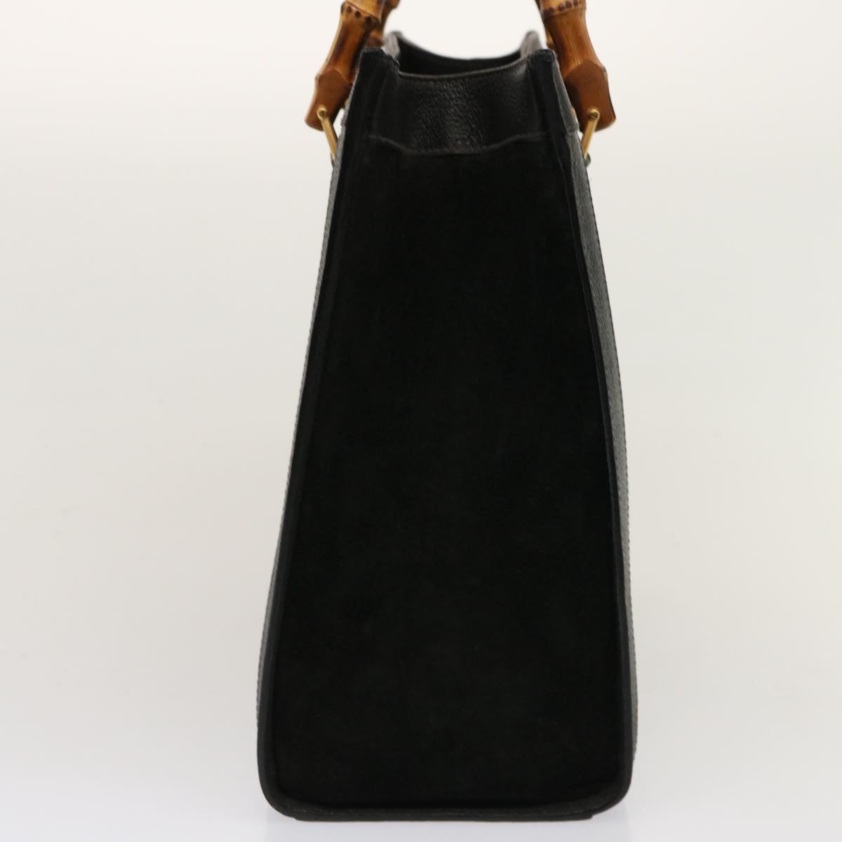 GUCCI Bamboo Hand Bag Suede Black 002 1095 0260 ep4006