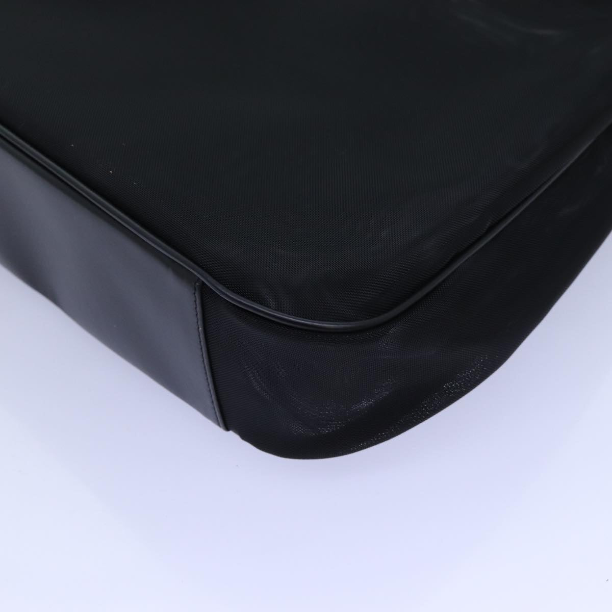 GUCCI Bamboo Hand Bag Nylon Black 001 5577 ep4033