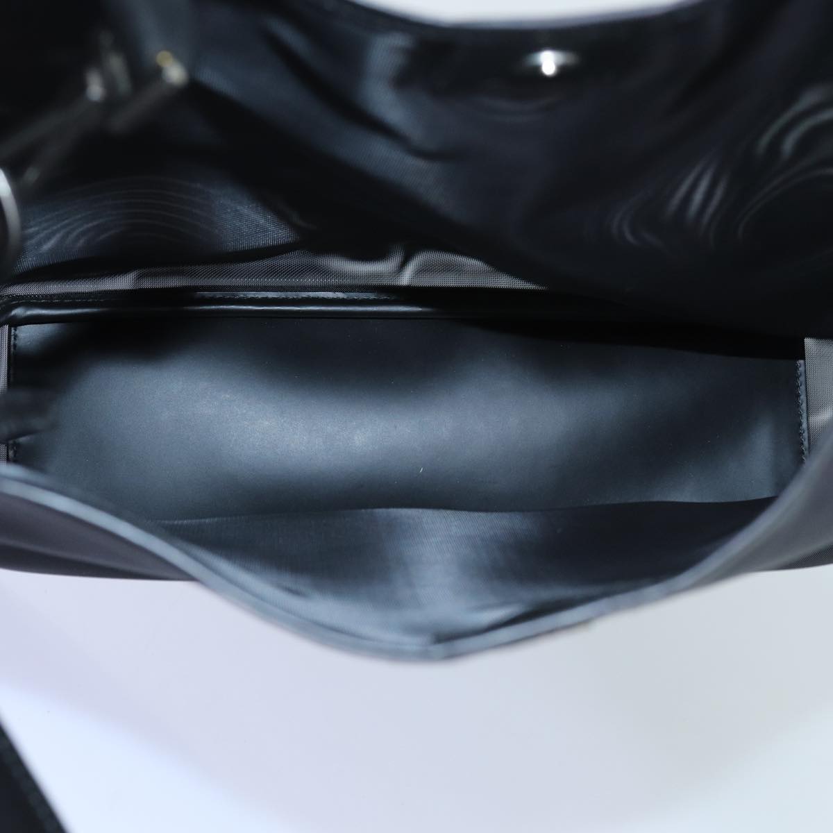 GUCCI Bamboo Hand Bag Nylon Black 001 5577 ep4033