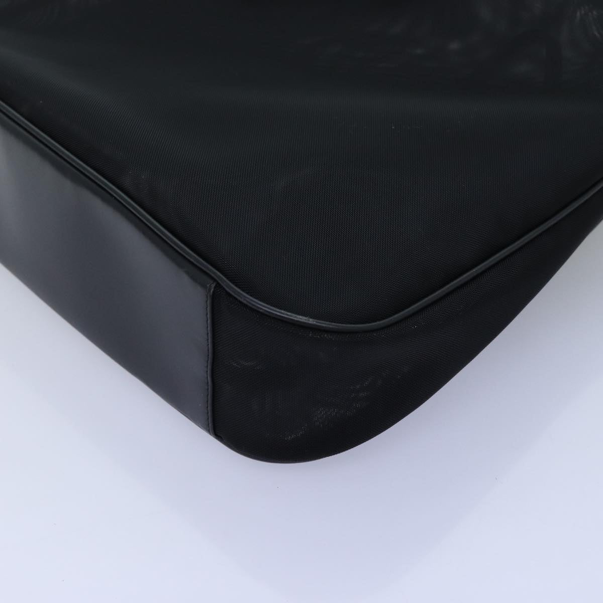 GUCCI Bamboo Hand Bag Nylon Black 001 5577 ep4033