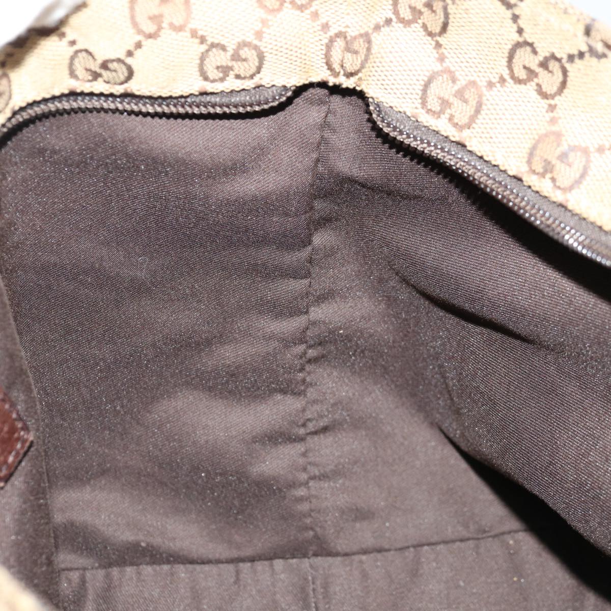 GUCCI GG Canvas Web Sherry Line Hand Bag Beige Red Green 181228 ep4035