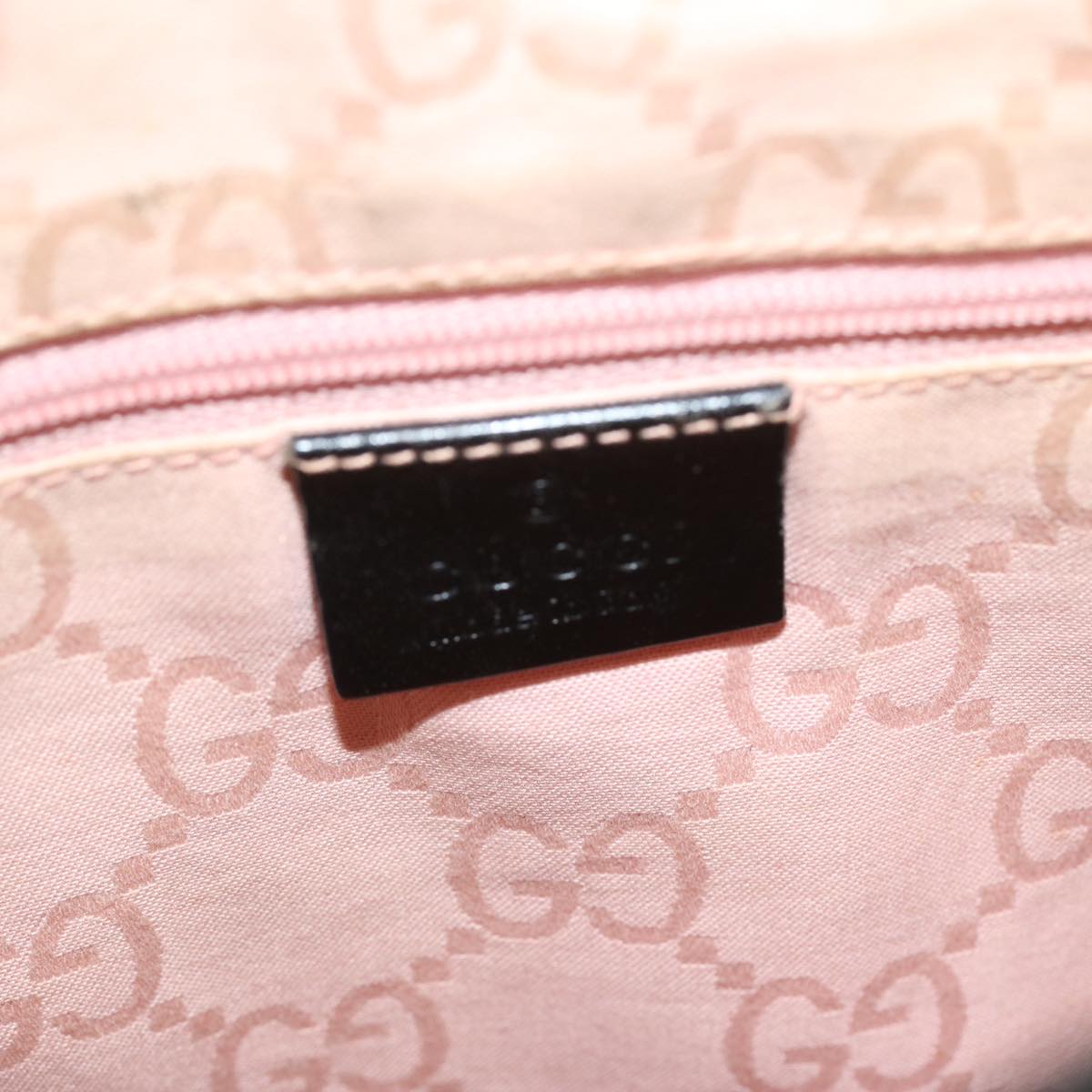 GUCCI Jackie Shoulder Bag Canvas Black 001 3346 3444 ep4070