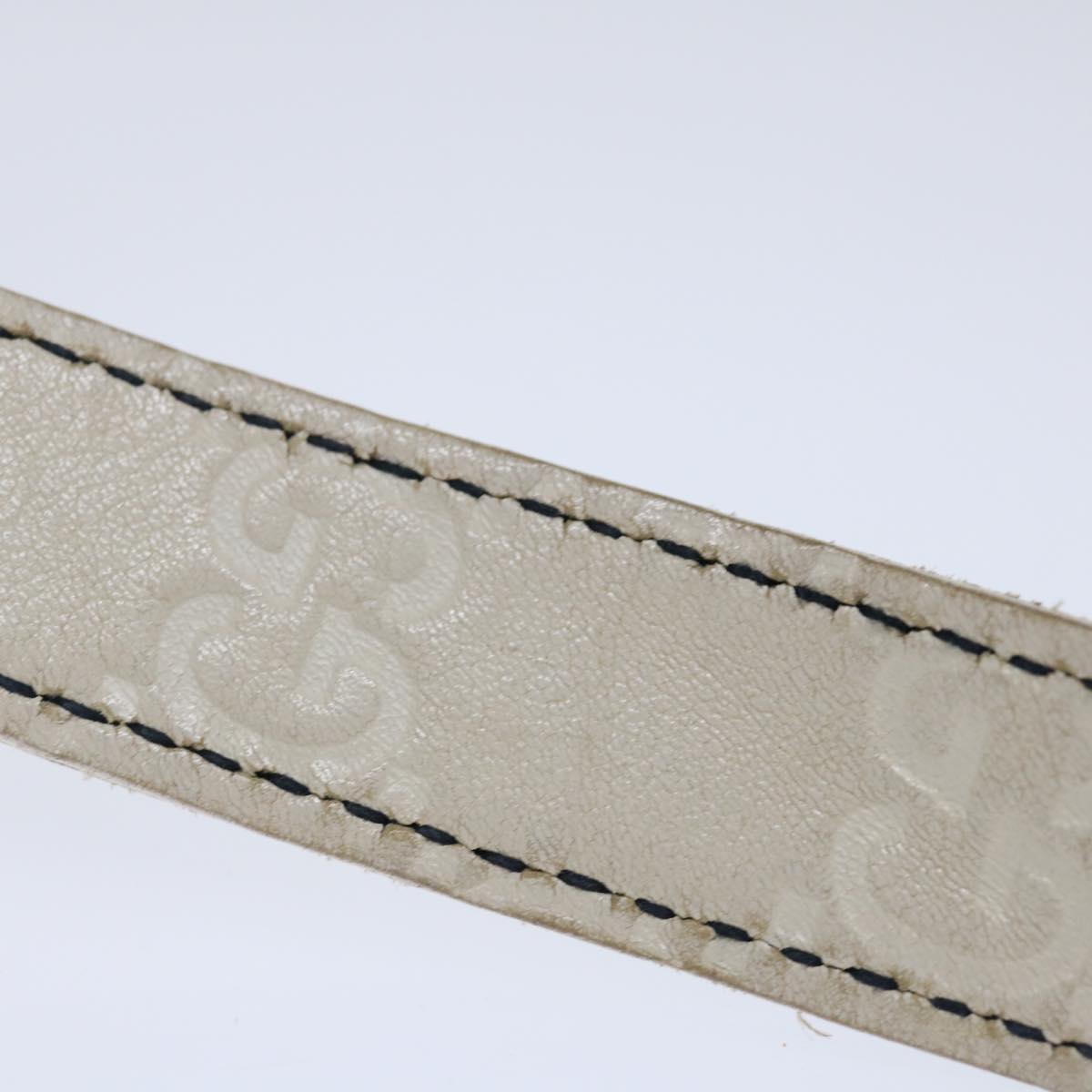 GUCCI Guccissima Shoulder Bag Canvas Outlet Navy ep4072