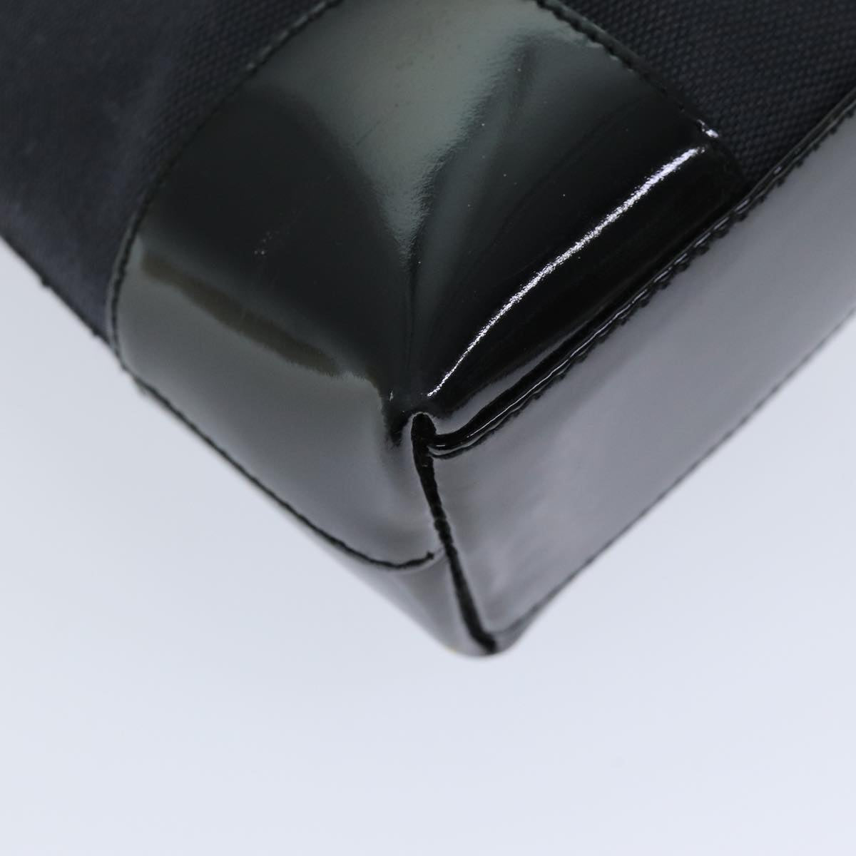 GUCCI Shoulder Bag Canvas Black White 001 4231 ep4077