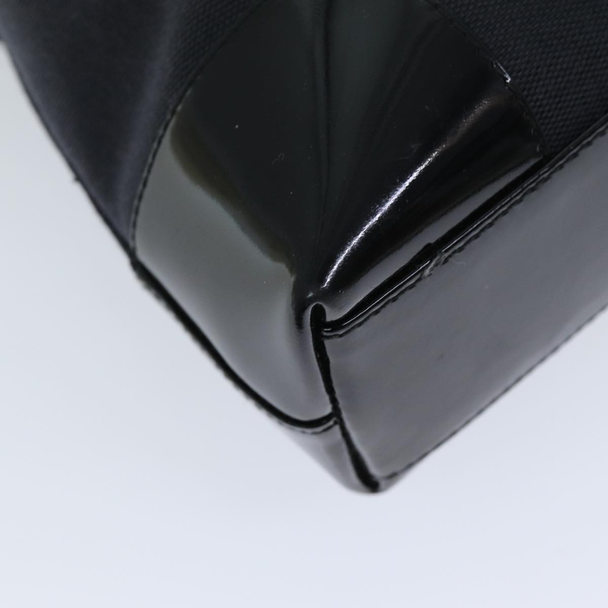 GUCCI Shoulder Bag Canvas Black White 001 4231 ep4077