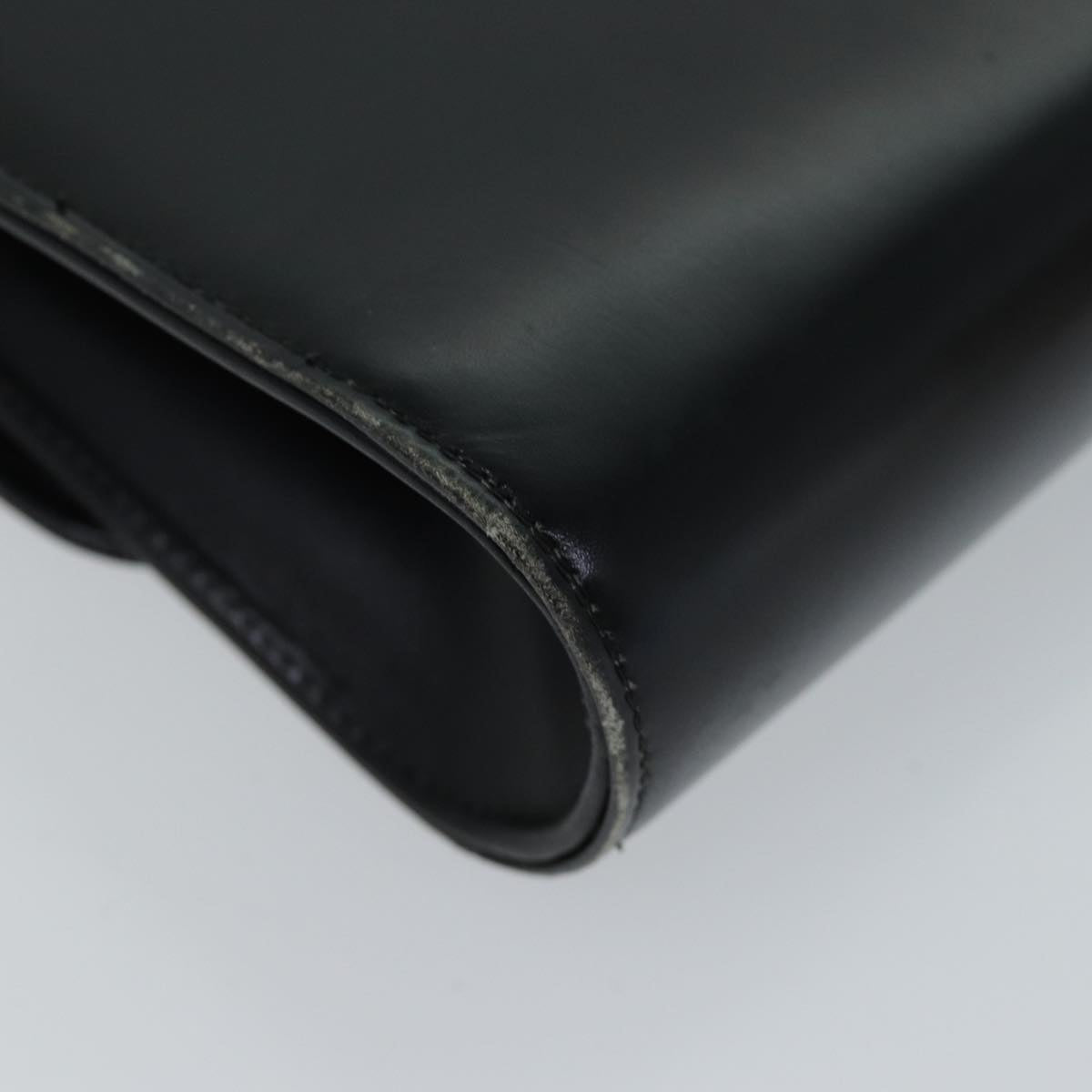 GUCCI Shoulder Bag Leather Black ep4082