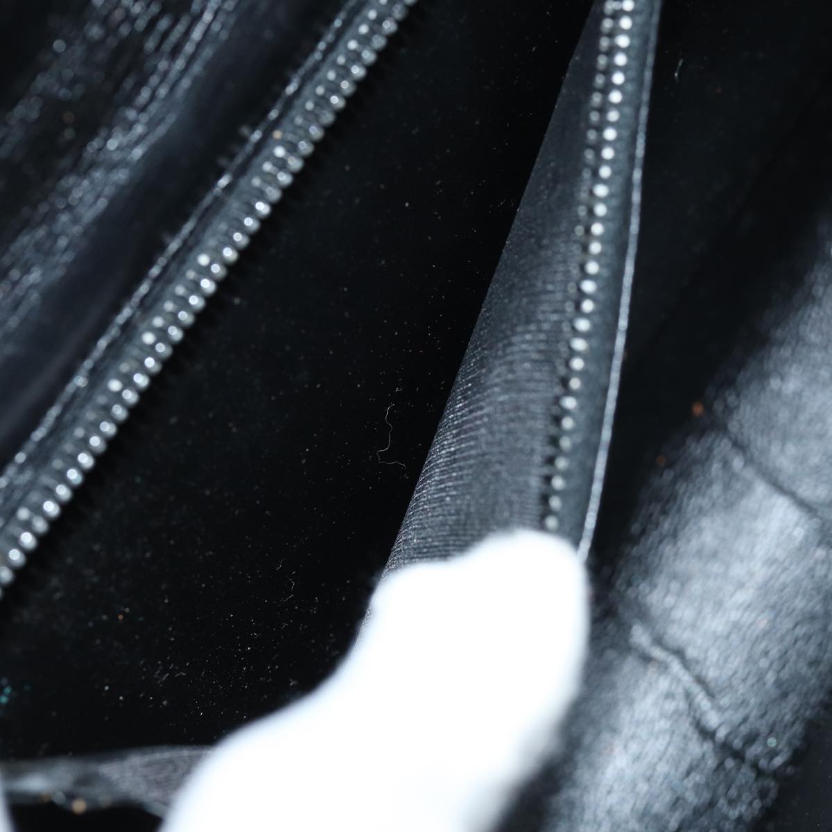 GUCCI Shoulder Bag Leather Black ep4082