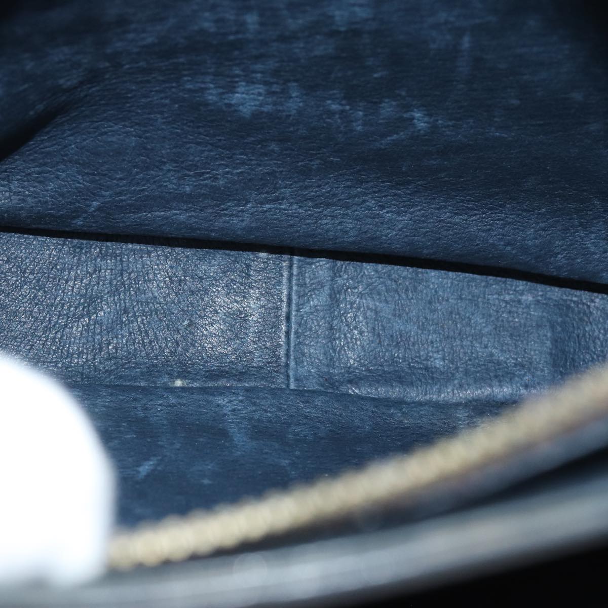 GUCCI Shoulder Bag Suede Navy ep4087