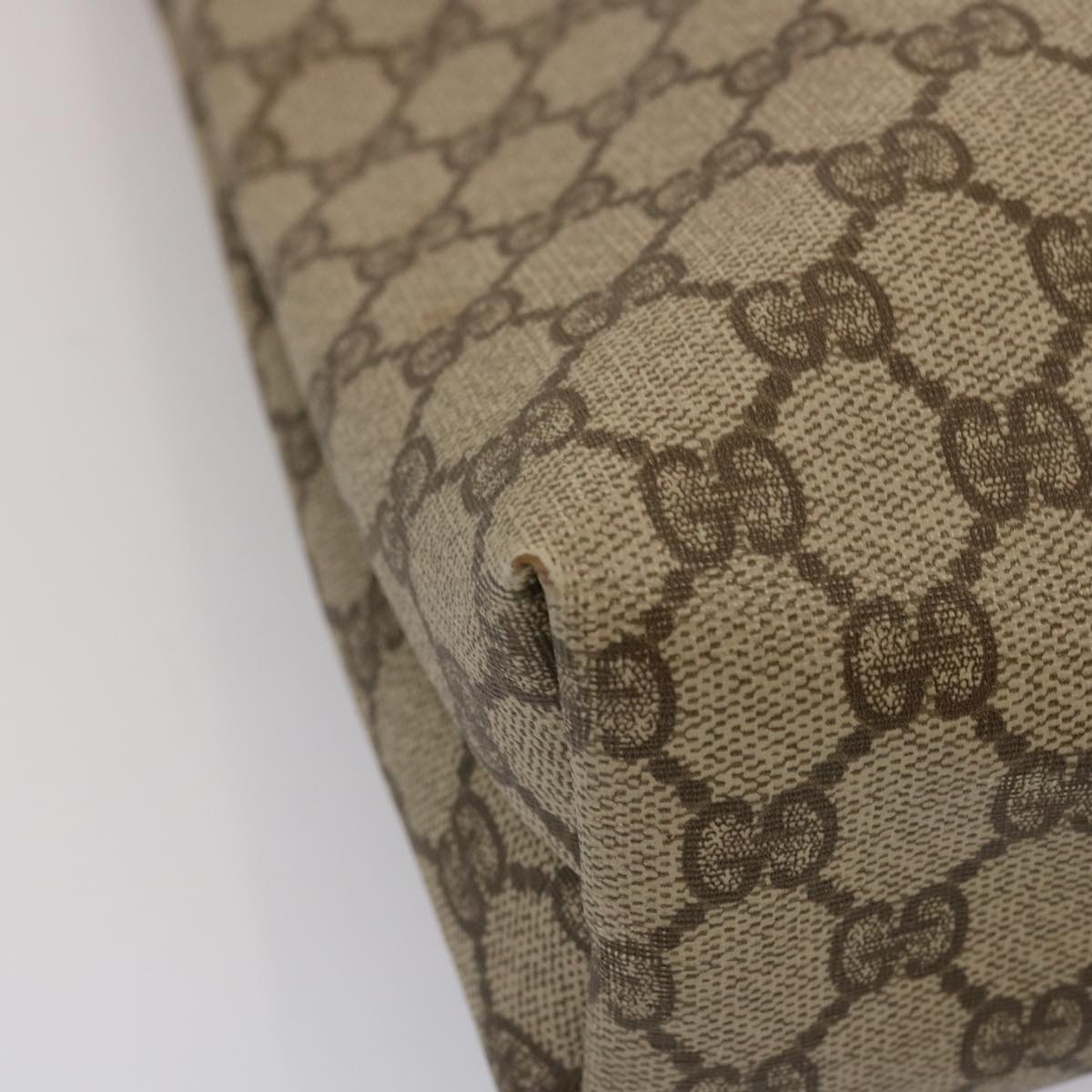 GUCCI GG Supreme Tote Bag PVC Beige 002 39 6130 9411 ep4096