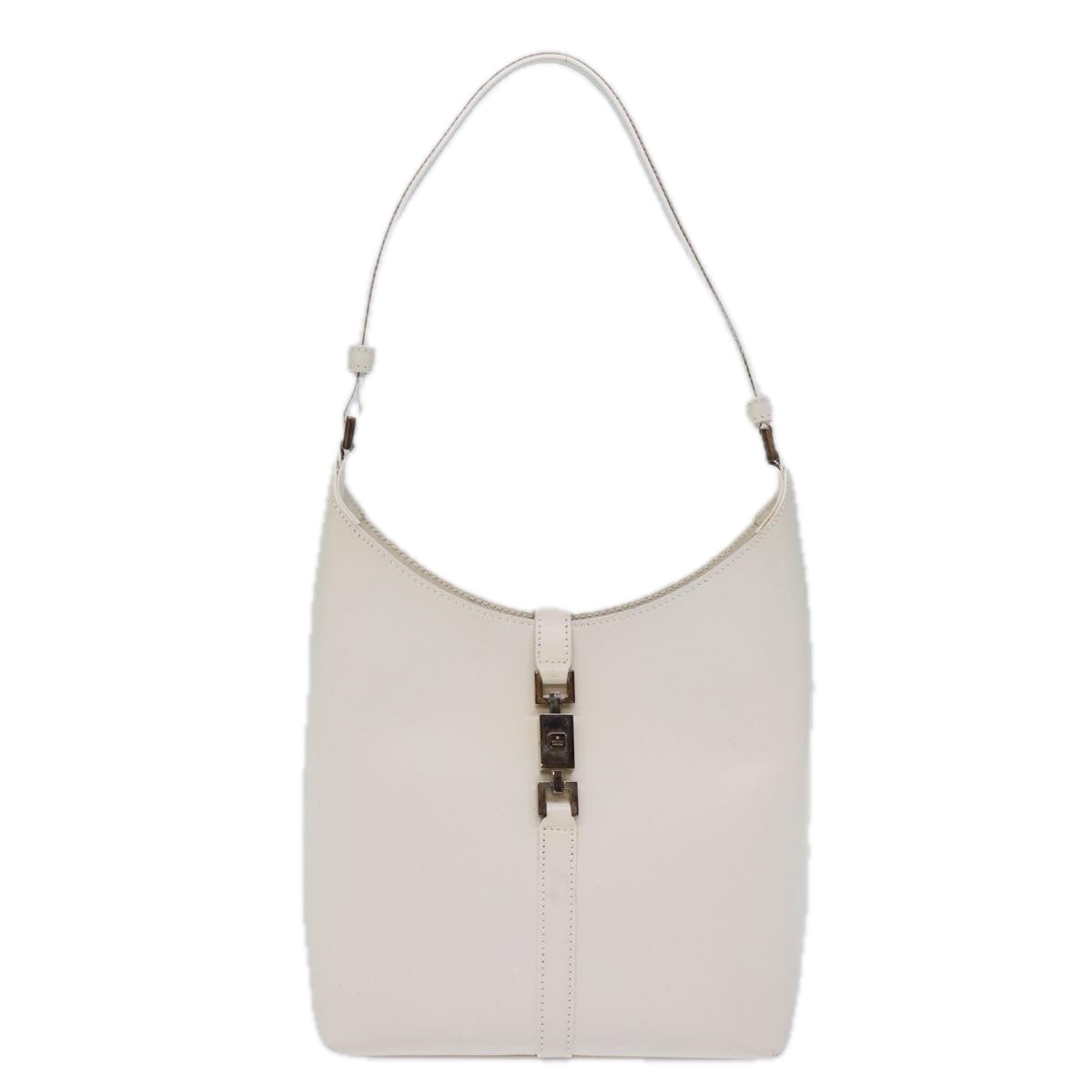 GUCCI Jackie Shoulder Bag Leather White 001 3875 ep4109