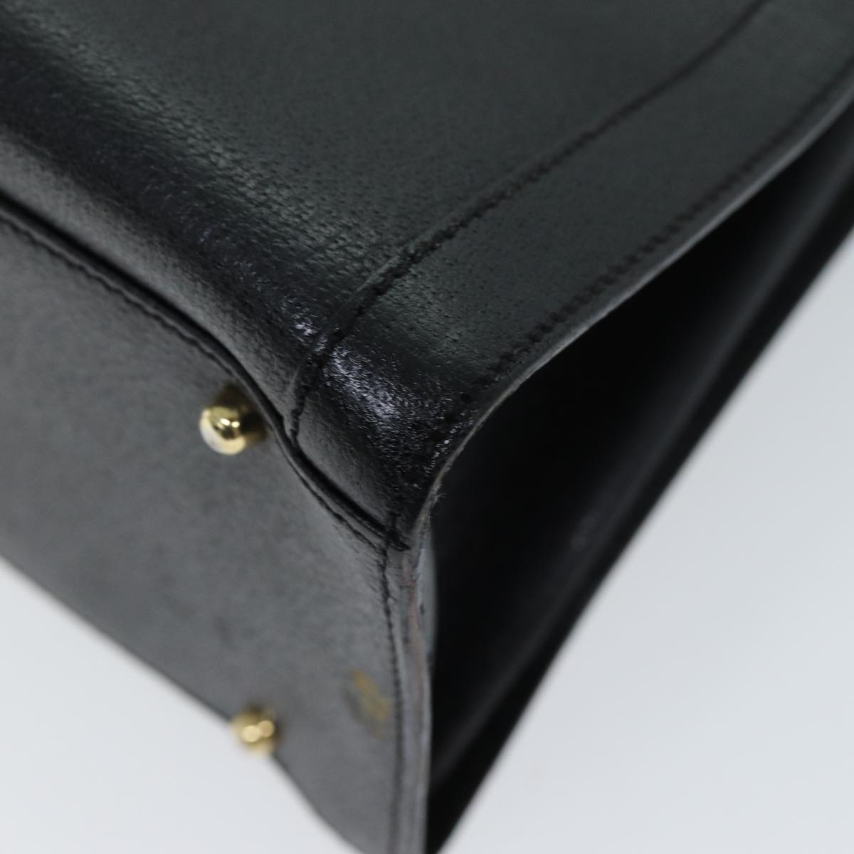 GUCCI Bamboo Hand Bag Leather Black 002 1095 0260 ep4125