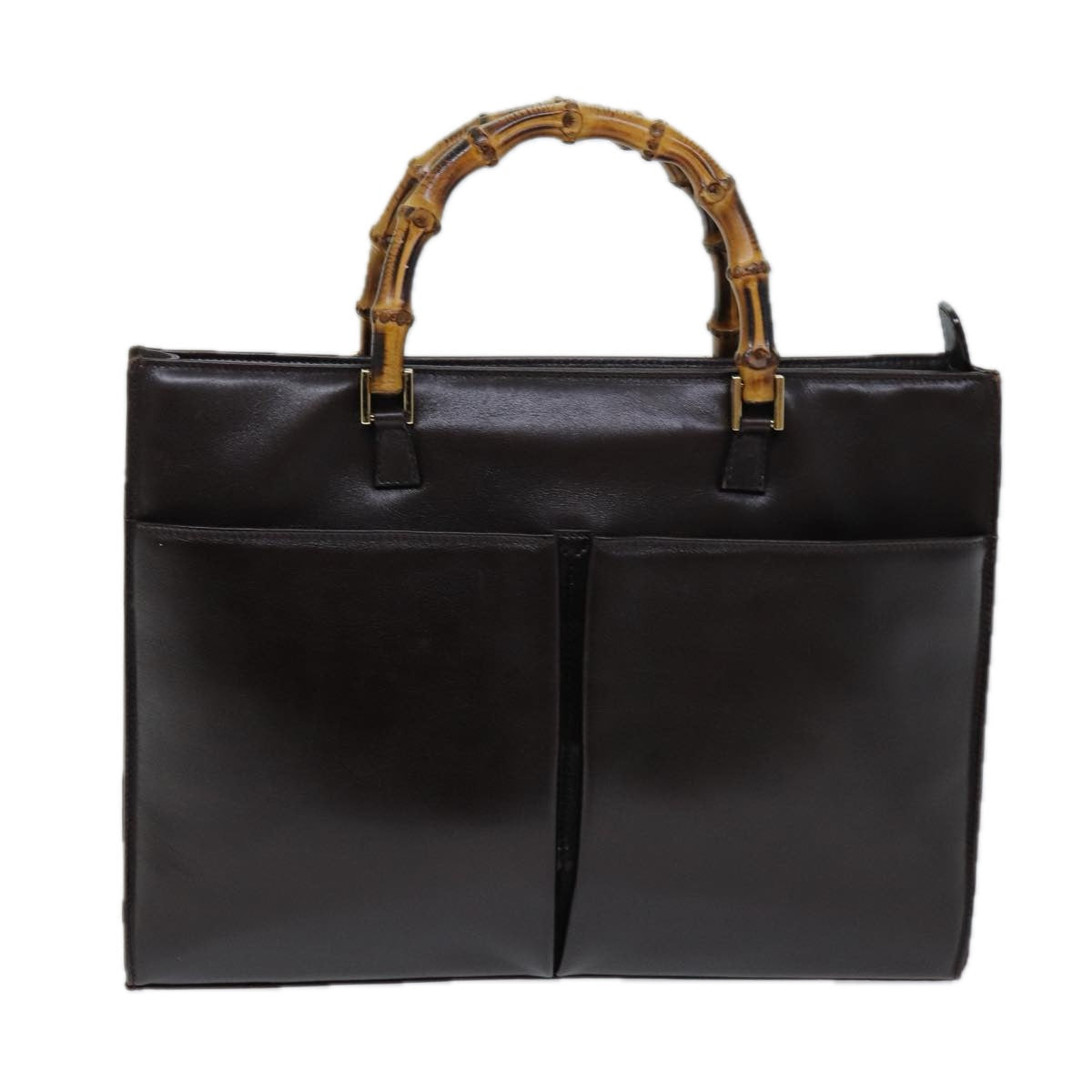 GUCCI Hand Bag Leather Brown 001 2855 1875 0 ep4130