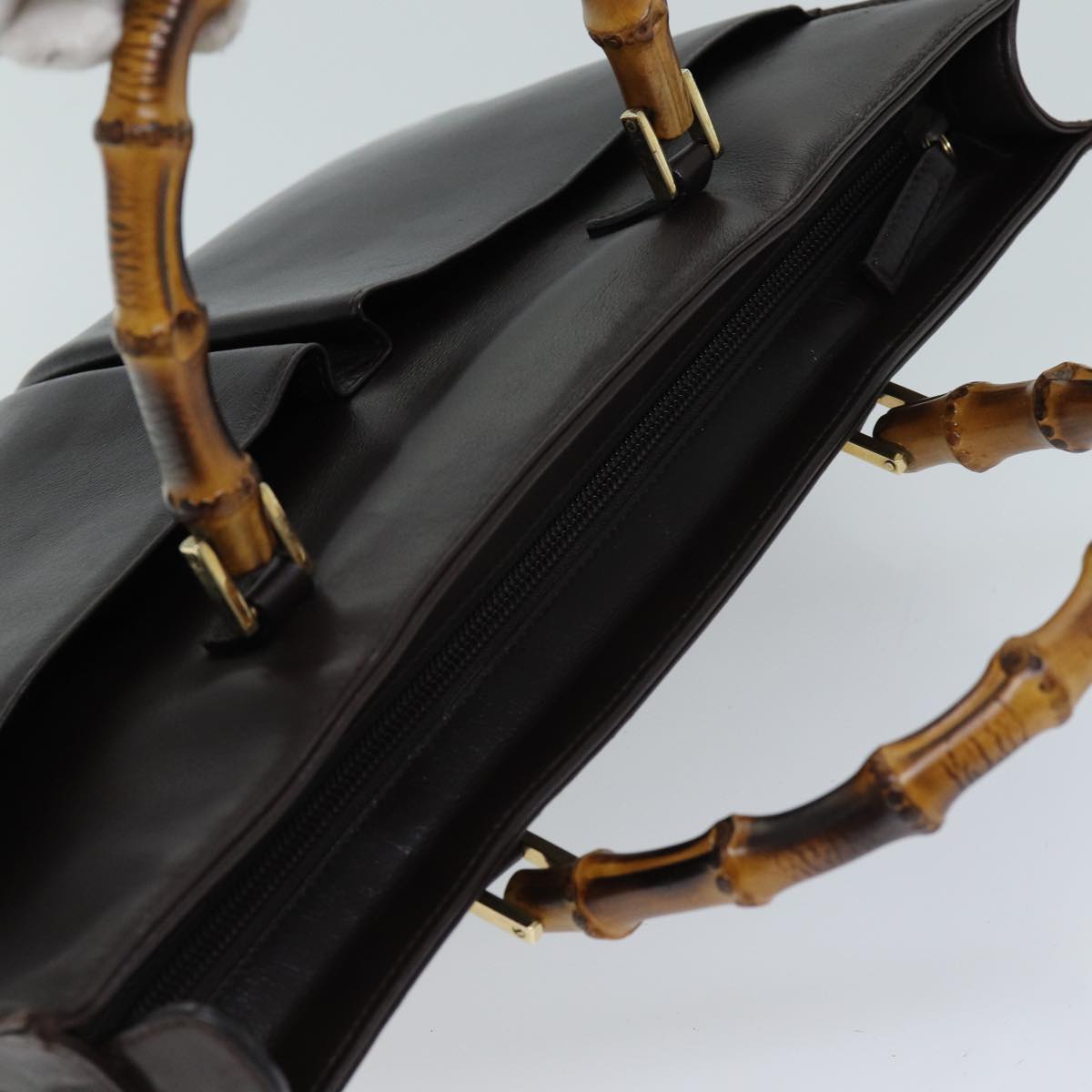GUCCI Hand Bag Leather Brown 001 2855 1875 0 ep4130