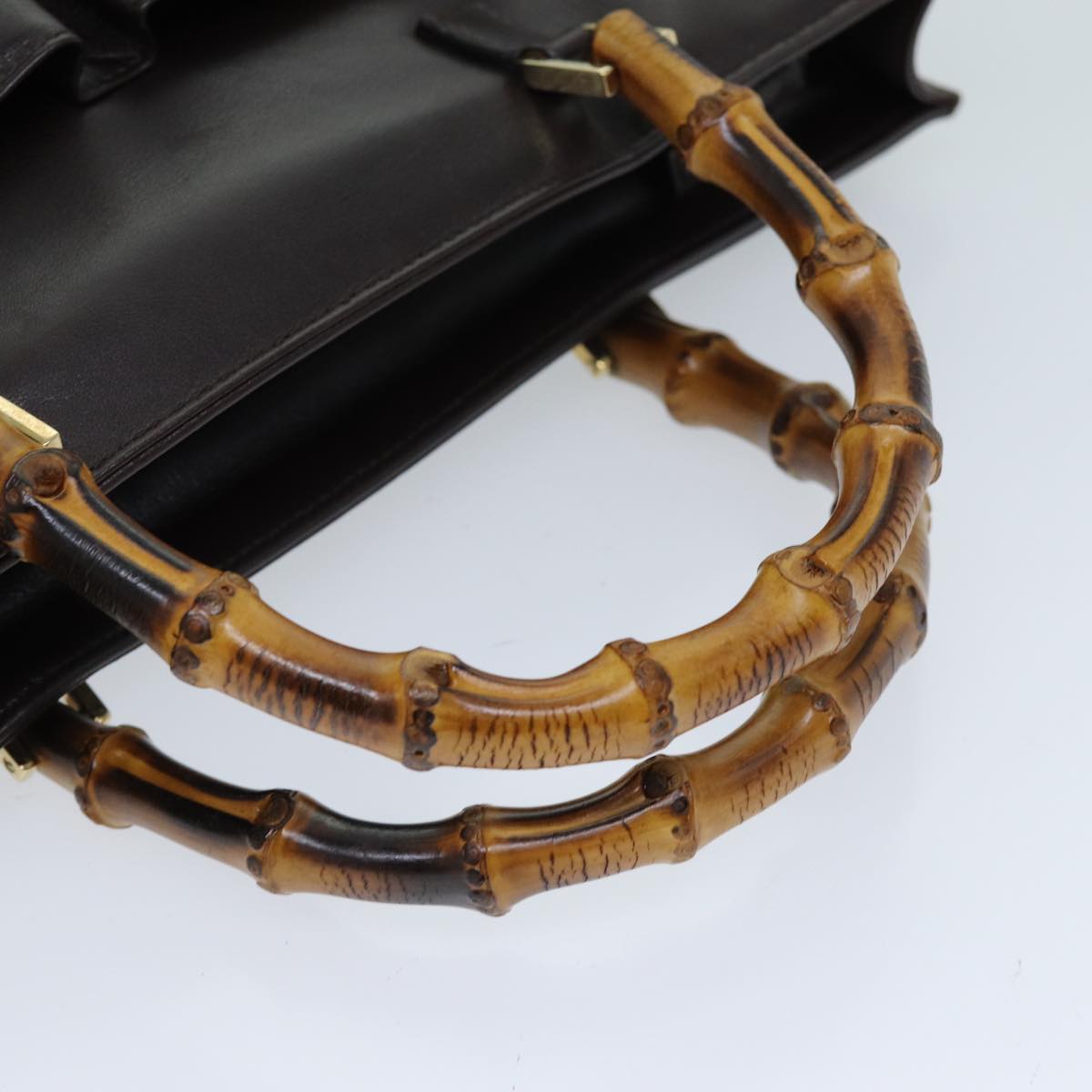 GUCCI Hand Bag Leather Brown 001 2855 1875 0 ep4130