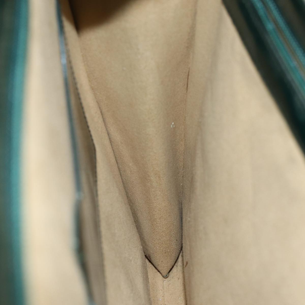 GUCCI Bamboo Hand Bag Enamel Green 015 1521 3675 ep4132