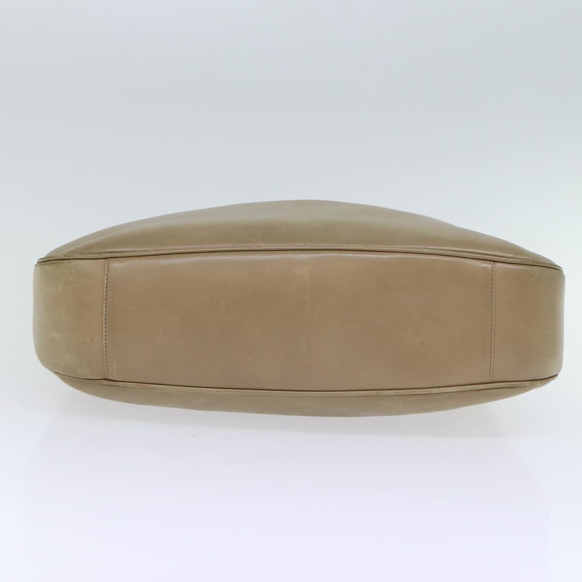 GUCCI Bamboo Hand Bag Leather Beige ep4133